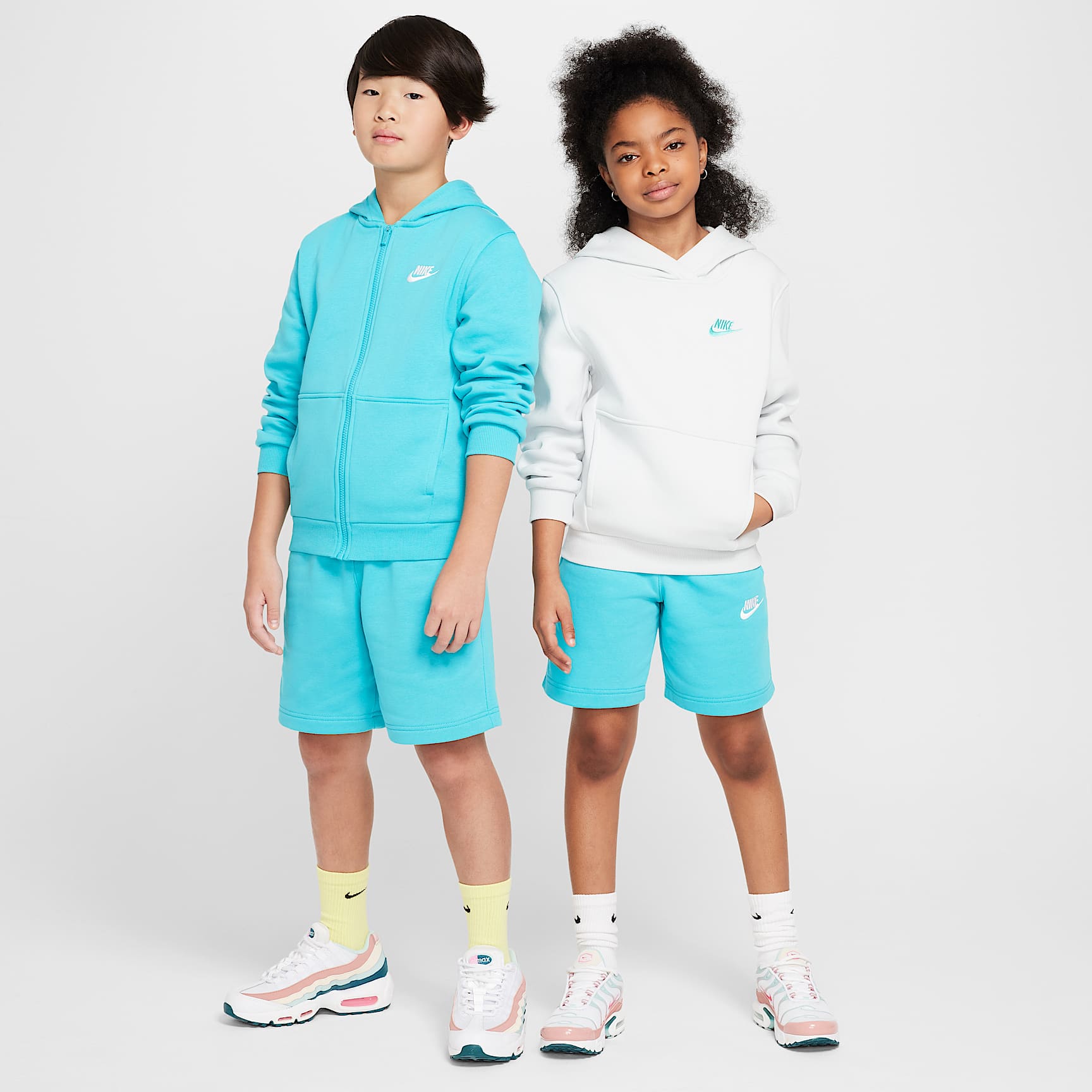 Nike Sportswear Club Fleece Big Kids' French Terry Shorts