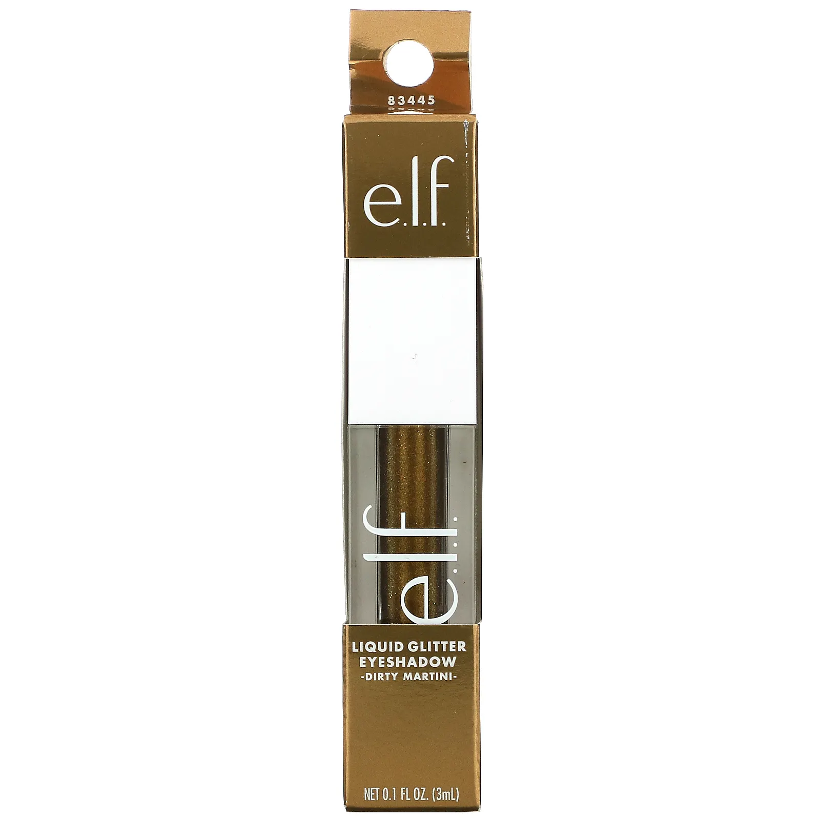 E.L.F., Жидкие блестящие тени для век, грязный мартини, 0,1 жидкой унции (3 мл)