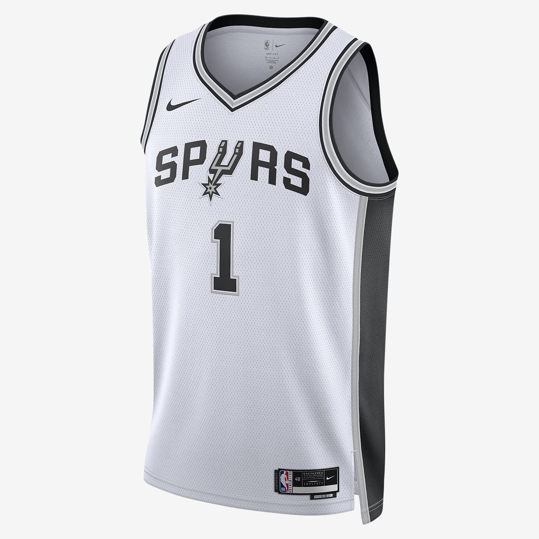 San Antonio Spurs Association Edition 2022/23 Men's Nike Dri-FIT NBA Swingman Jersey