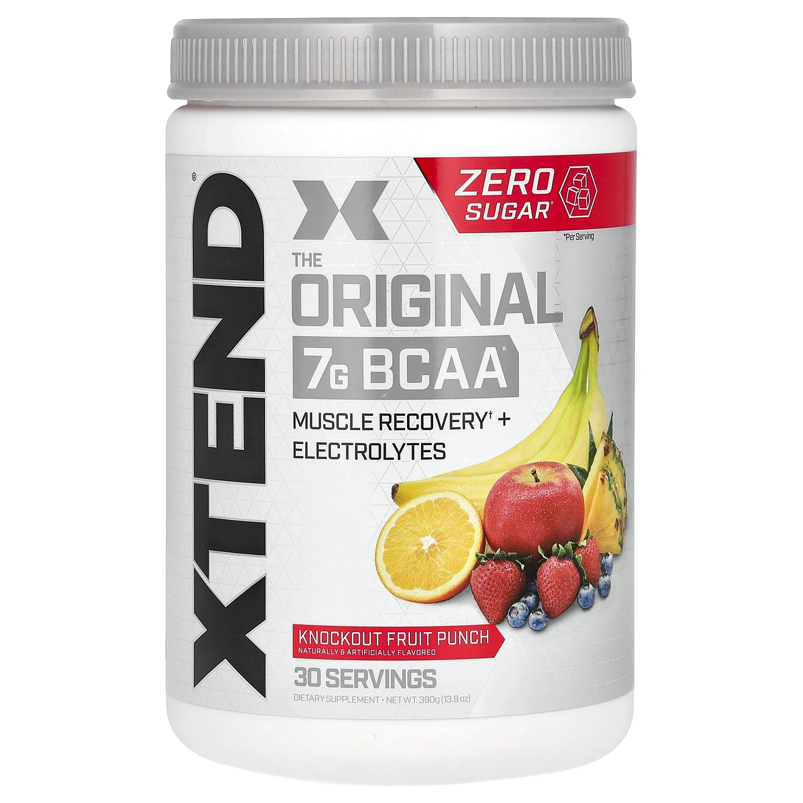 Xtend, The Original, 7 г BCAA, фруктовый пунш, 390 г (13,8 унции)
