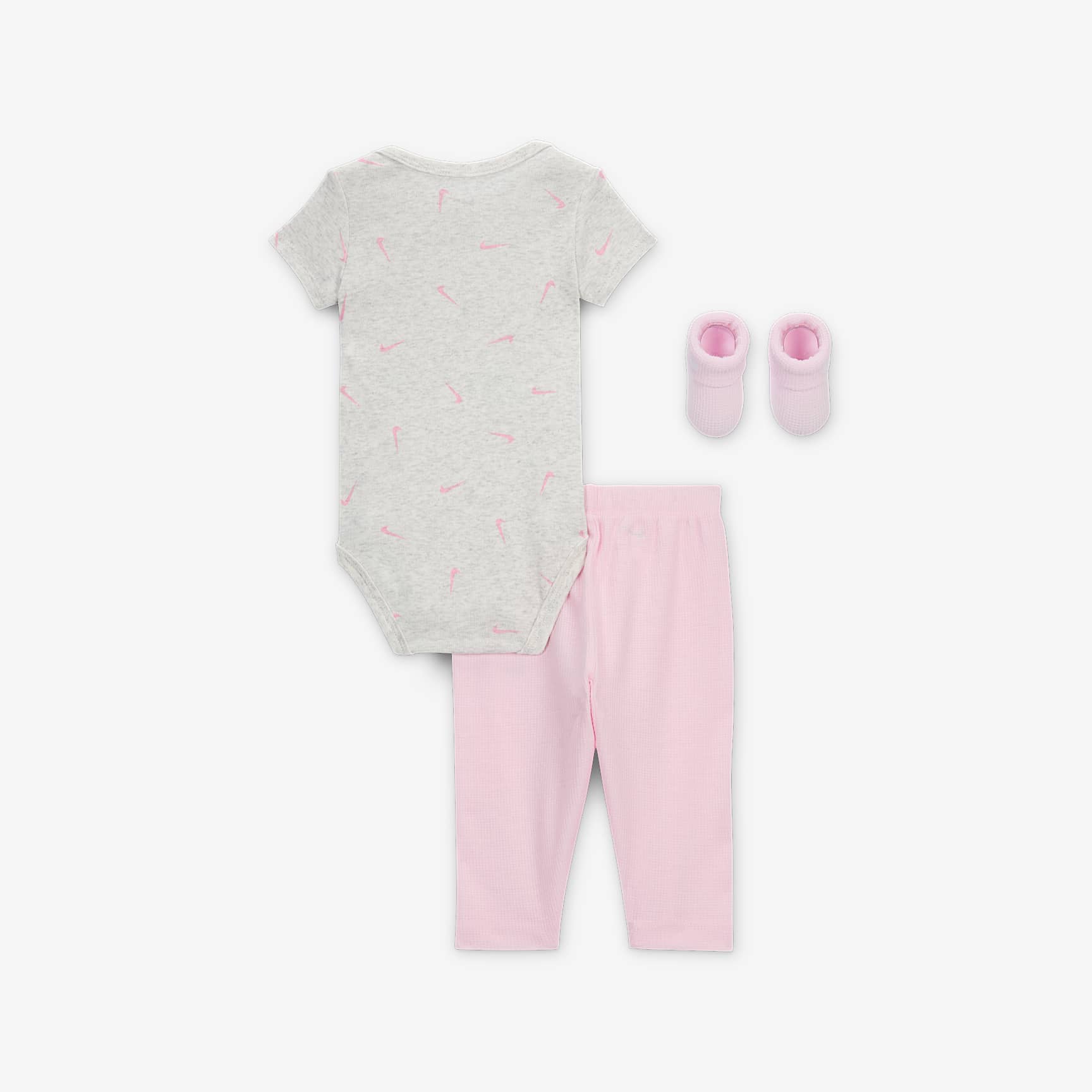 Nike Baby 3-Piece Bodysuit and Waffle Pants Set