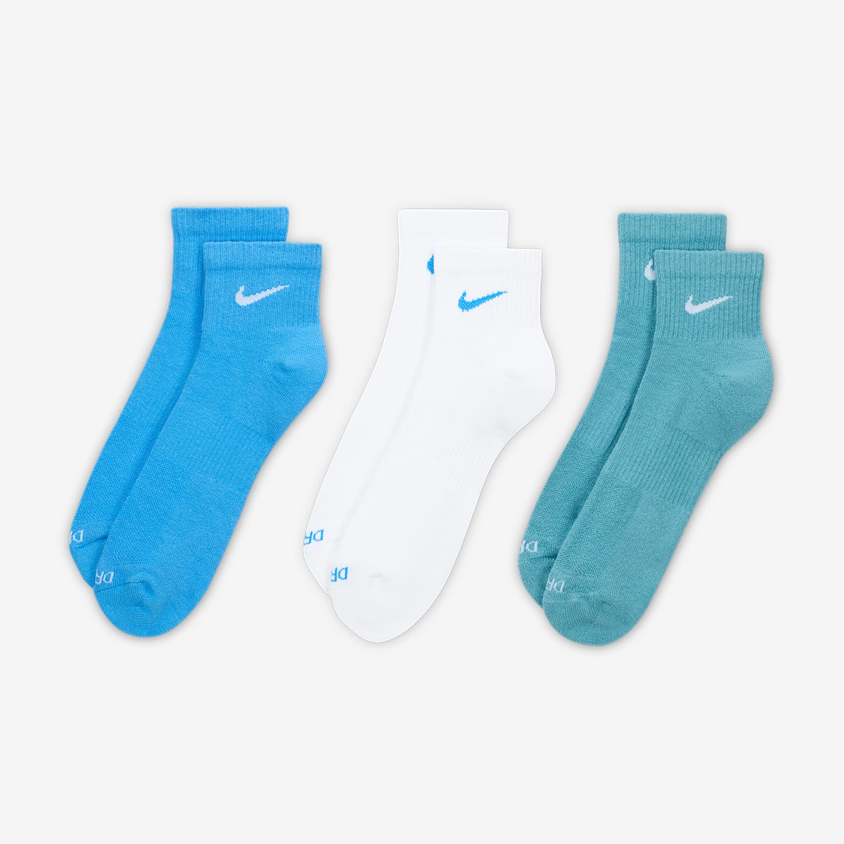 Nike Everyday Plus Cushioned Training Ankle Socks (3 Pairs)