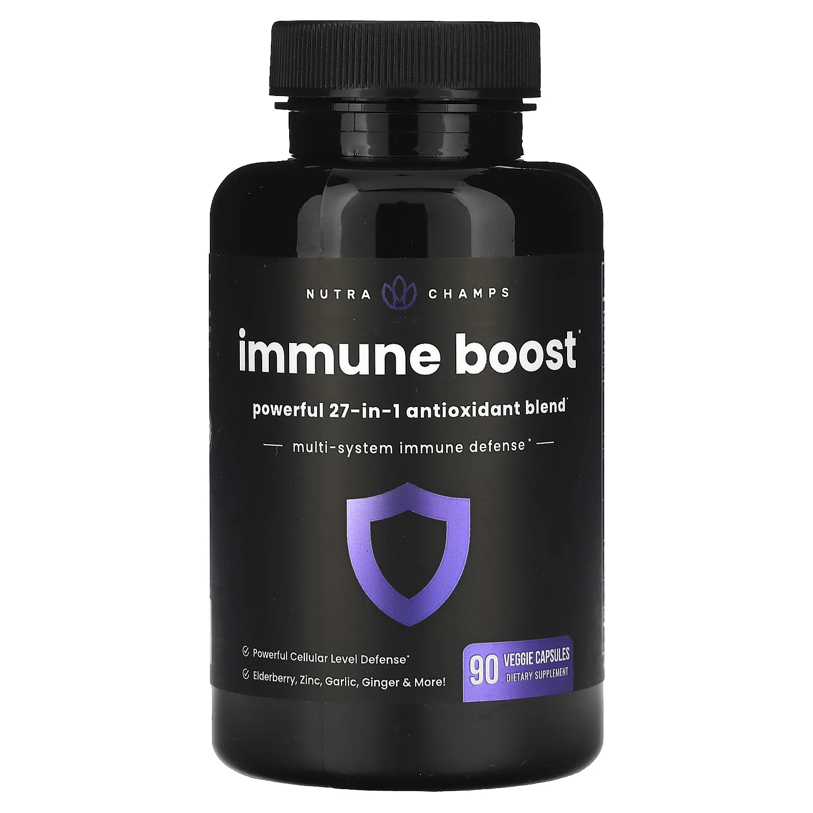 NutraChamps, Immune Boost, 90 растительных капсул
