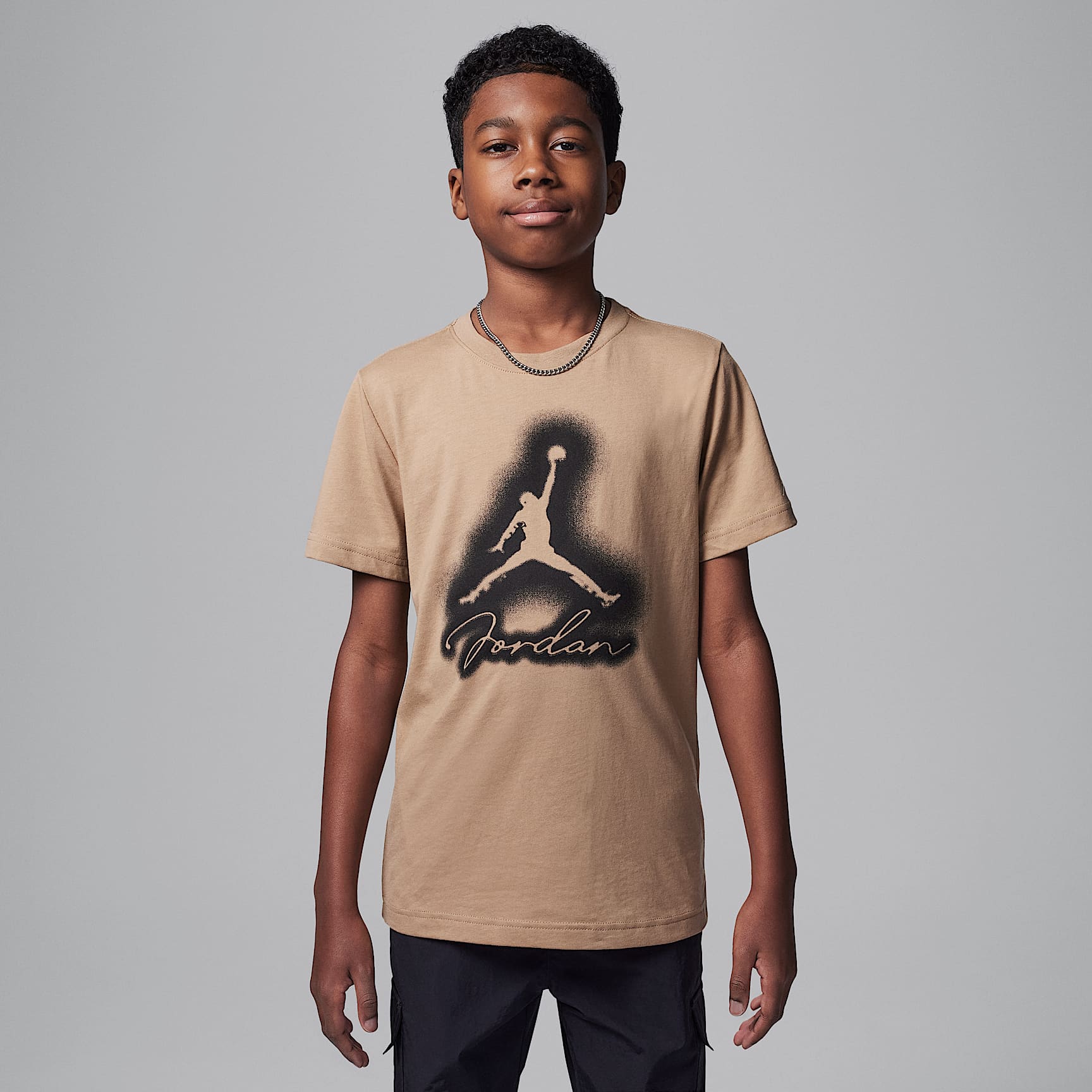 Jordan MVP Big Kids' Airbrushed Jordan T-Shirt