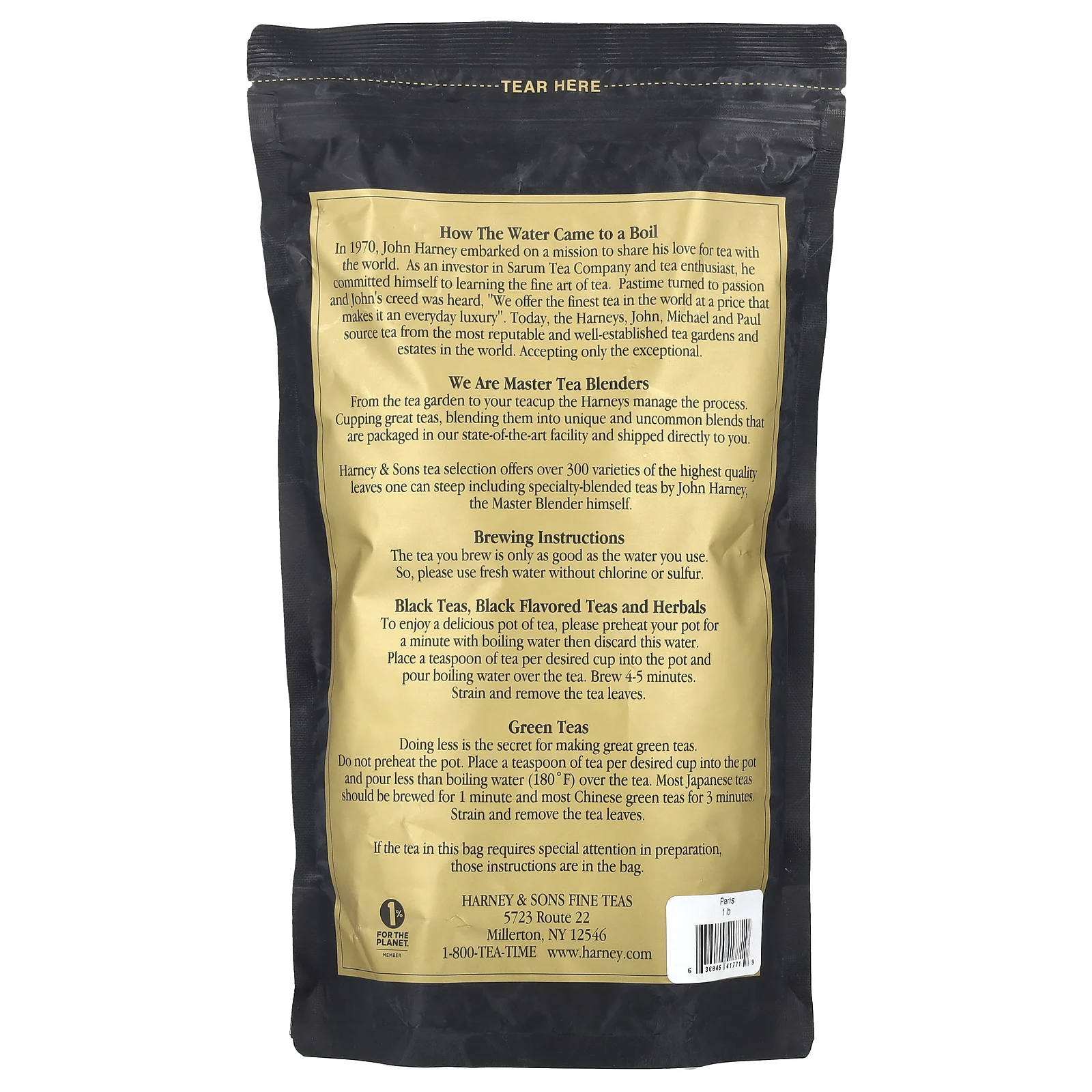 Harney & Sons, Paris, 1 lb