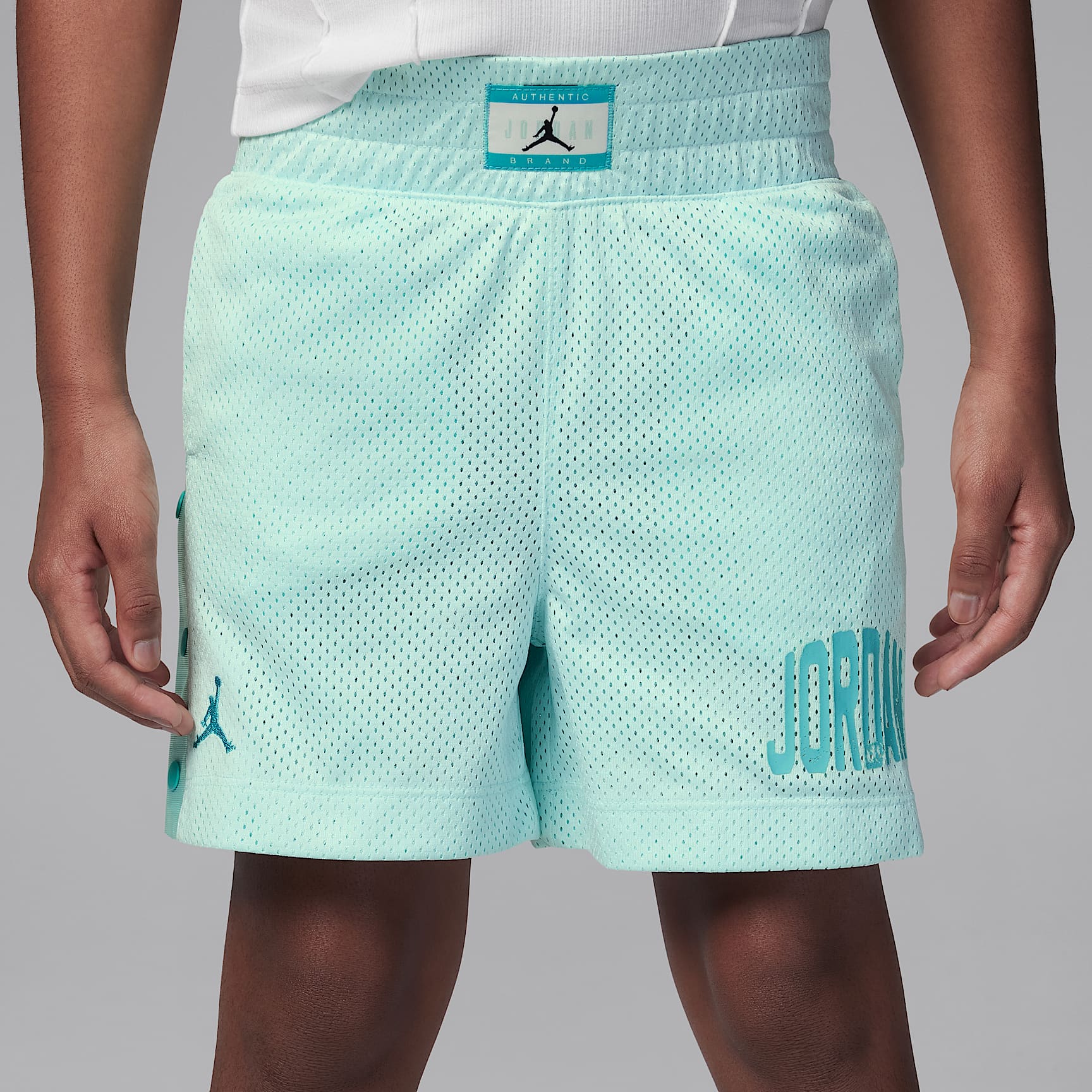 Jordan Dri-FIT Training Camp Little Kids' Jumpman Mesh Shorts