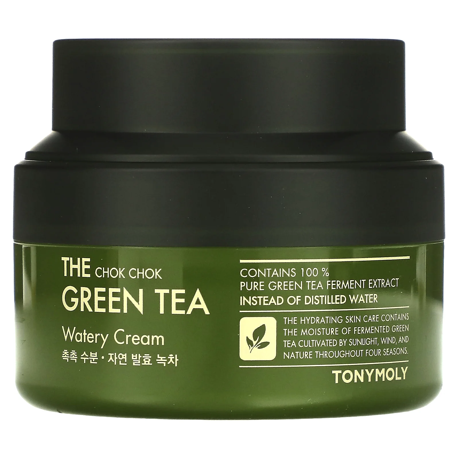 Tony Moly, The Chok Chok Green Tea, увлажняющий крем с зеленым чаем, 60 мл
