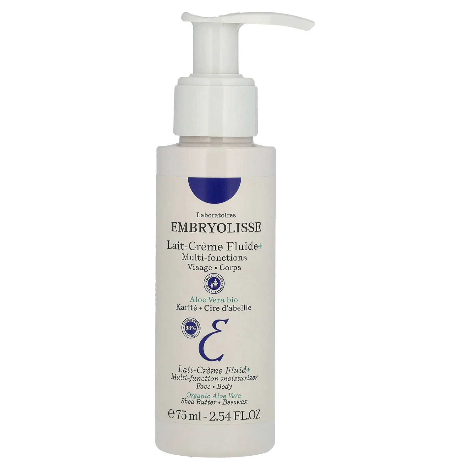 Embryolisse, Lait-Creme Fluid + многофункциональное увлажняющее средство, 75 мл (2,54 жидк. Унции)