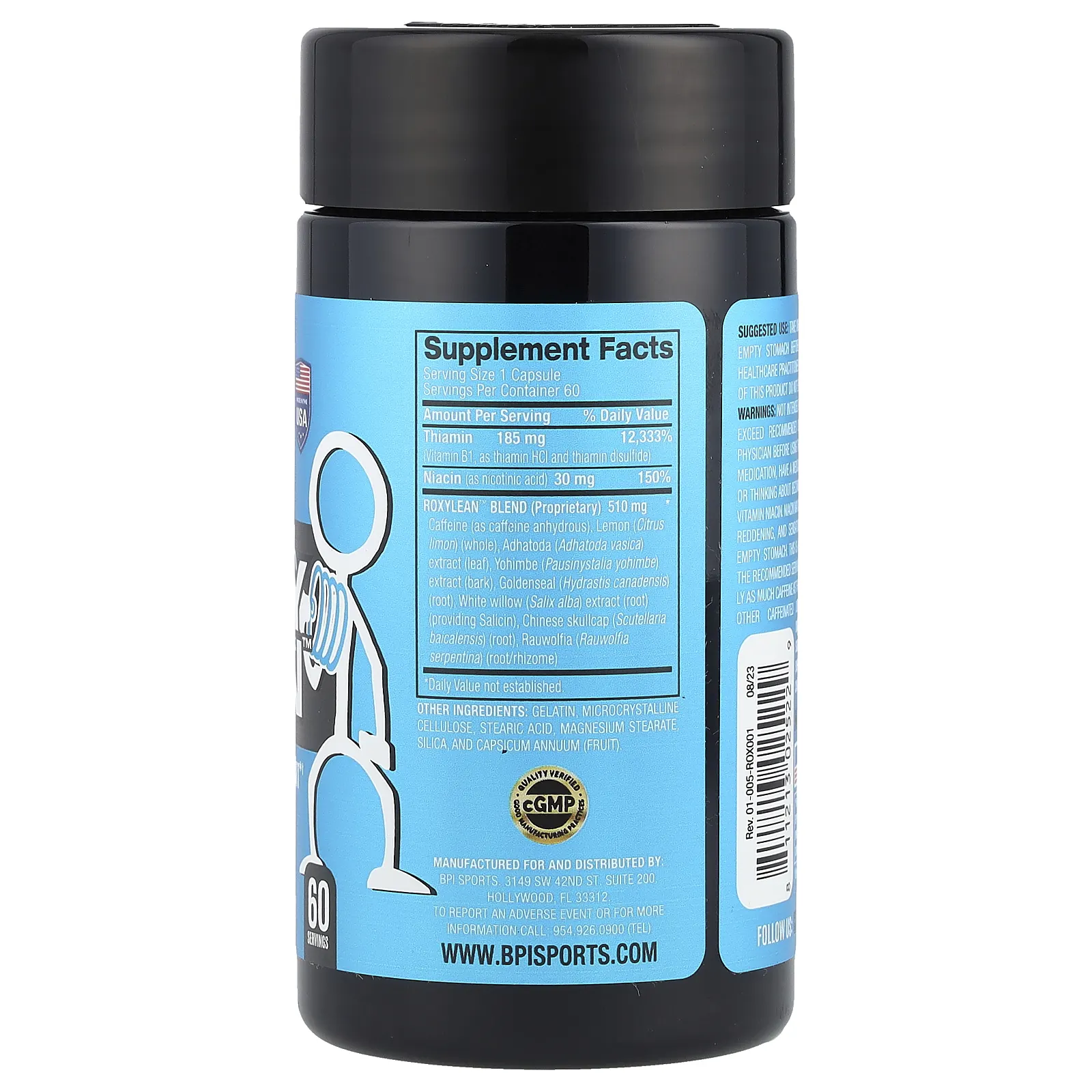 BPI Sports, RoxyLean, 60 капсул