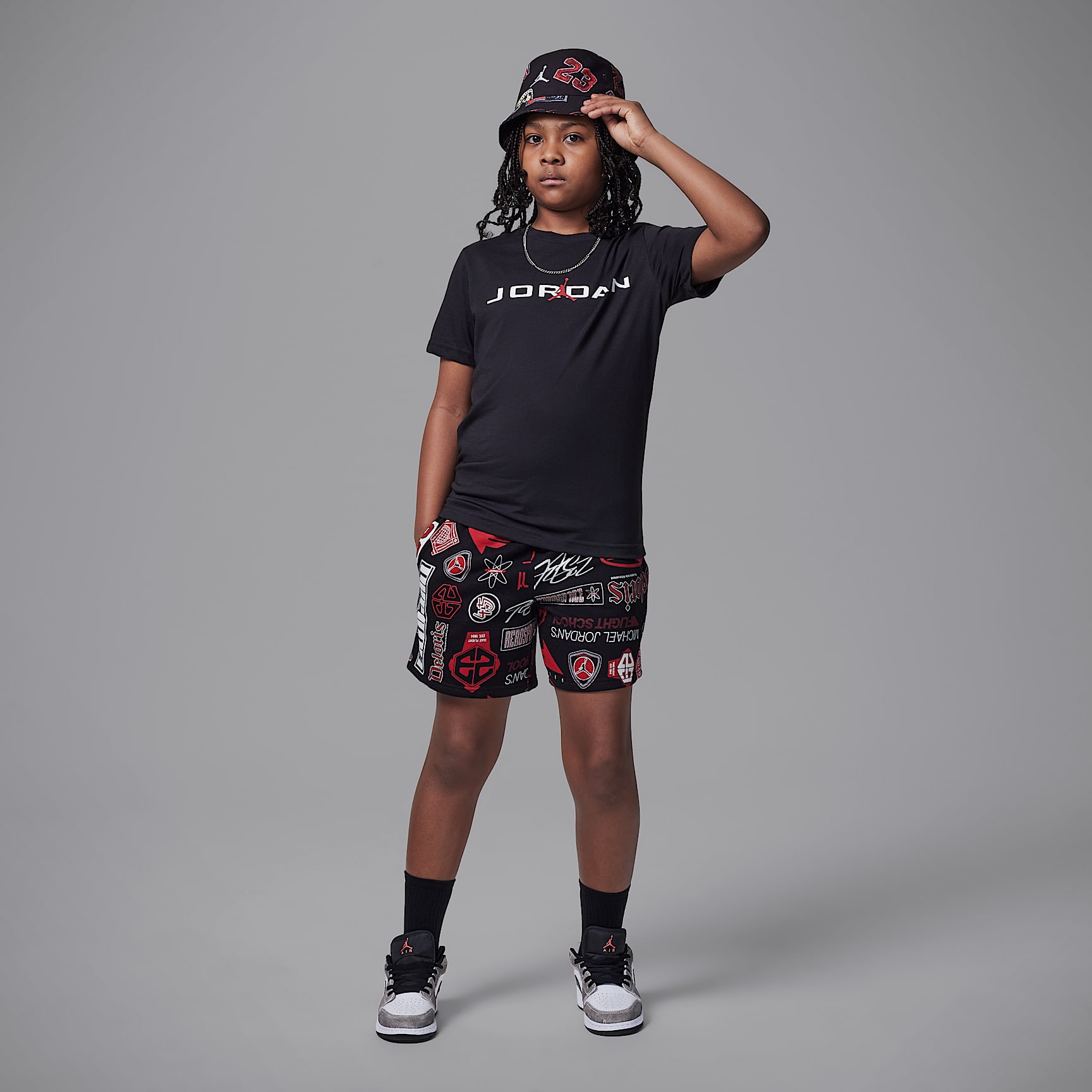 Jordan Big Kids' Air Stretch T-Shirt