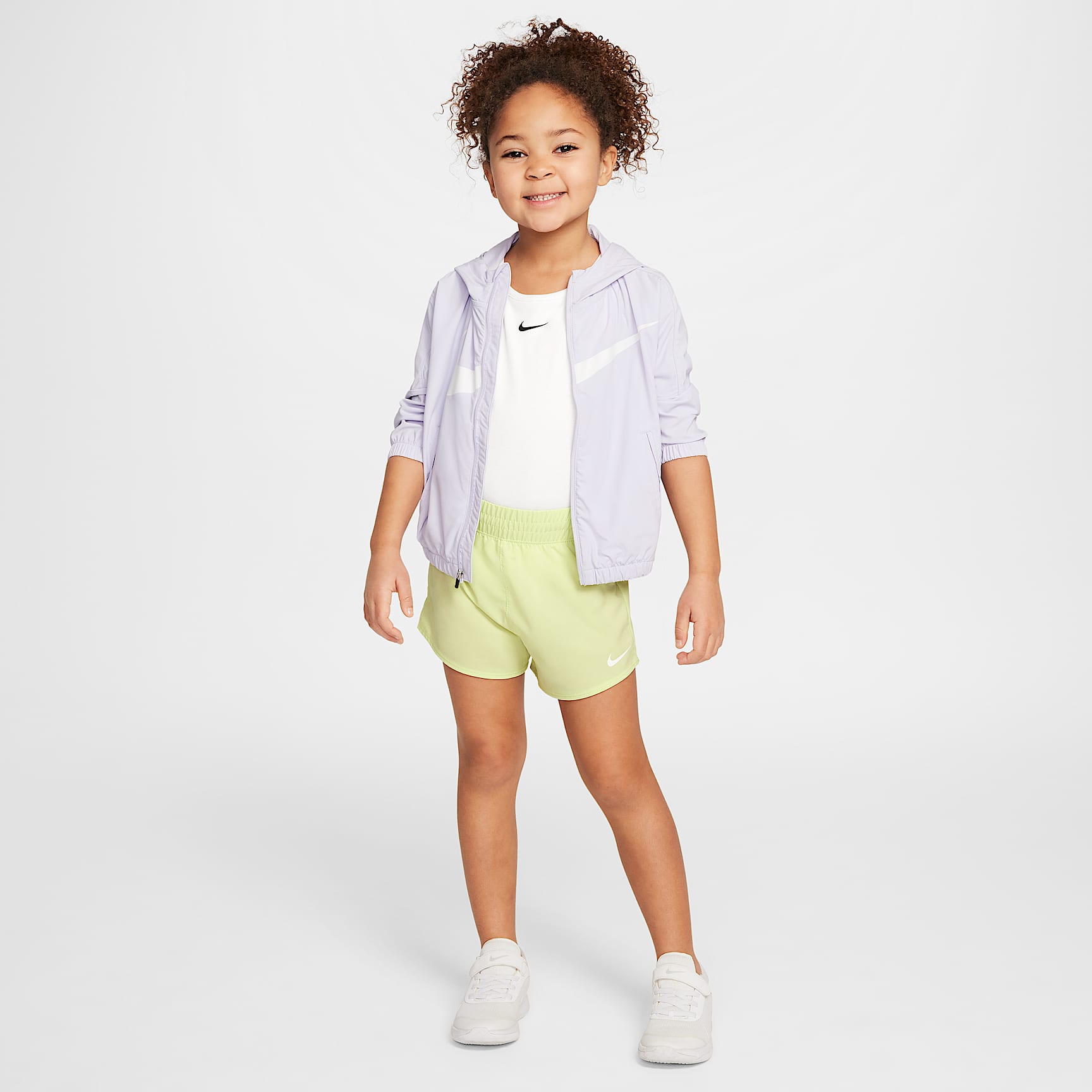 Nike Dri-FIT One Little Kids' Woven Shorts
