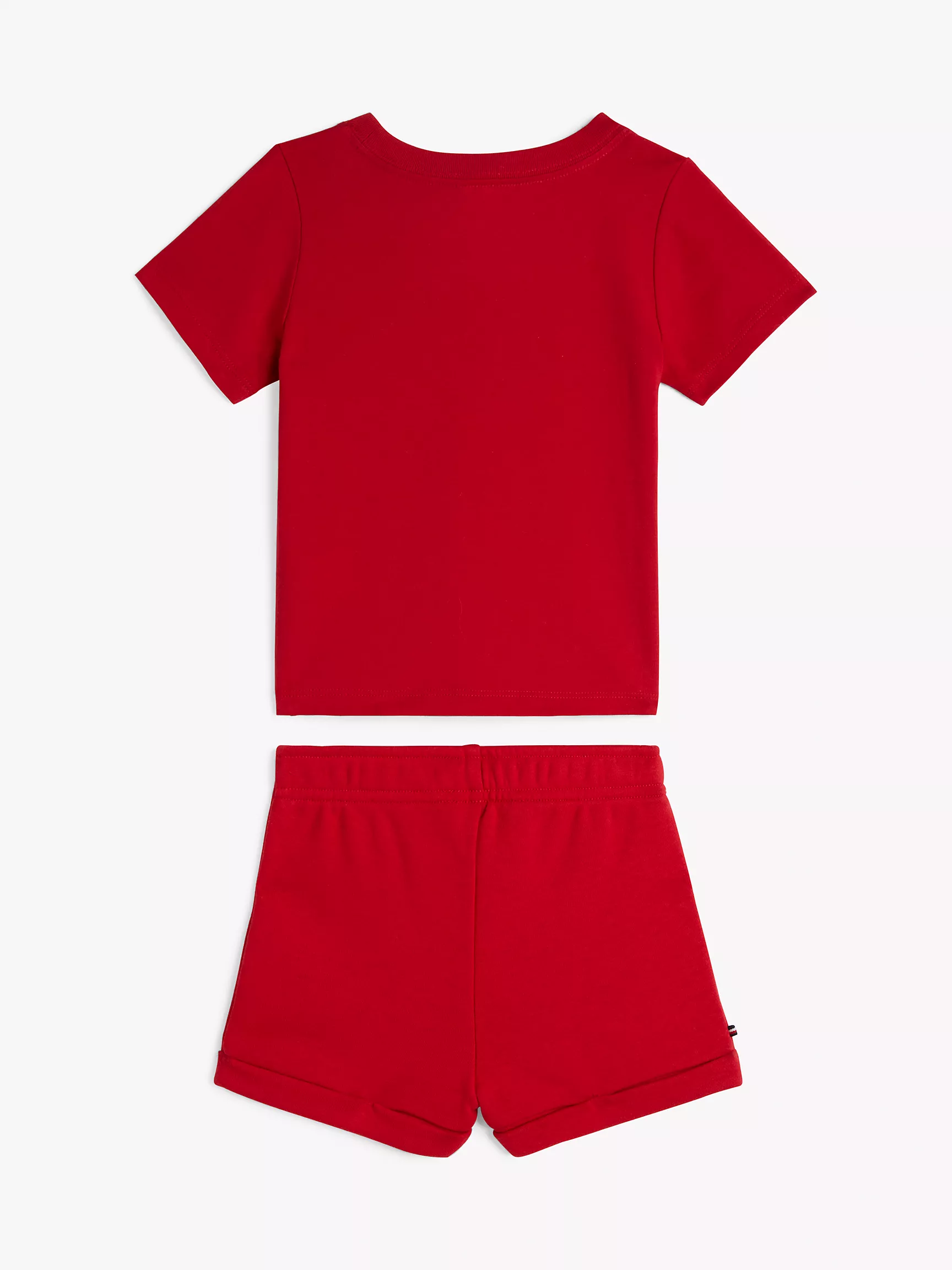 Детский комплект из рубашки и шорт Tommy Hilfiger, Детский комплект: рубашка и шорты с логотипом