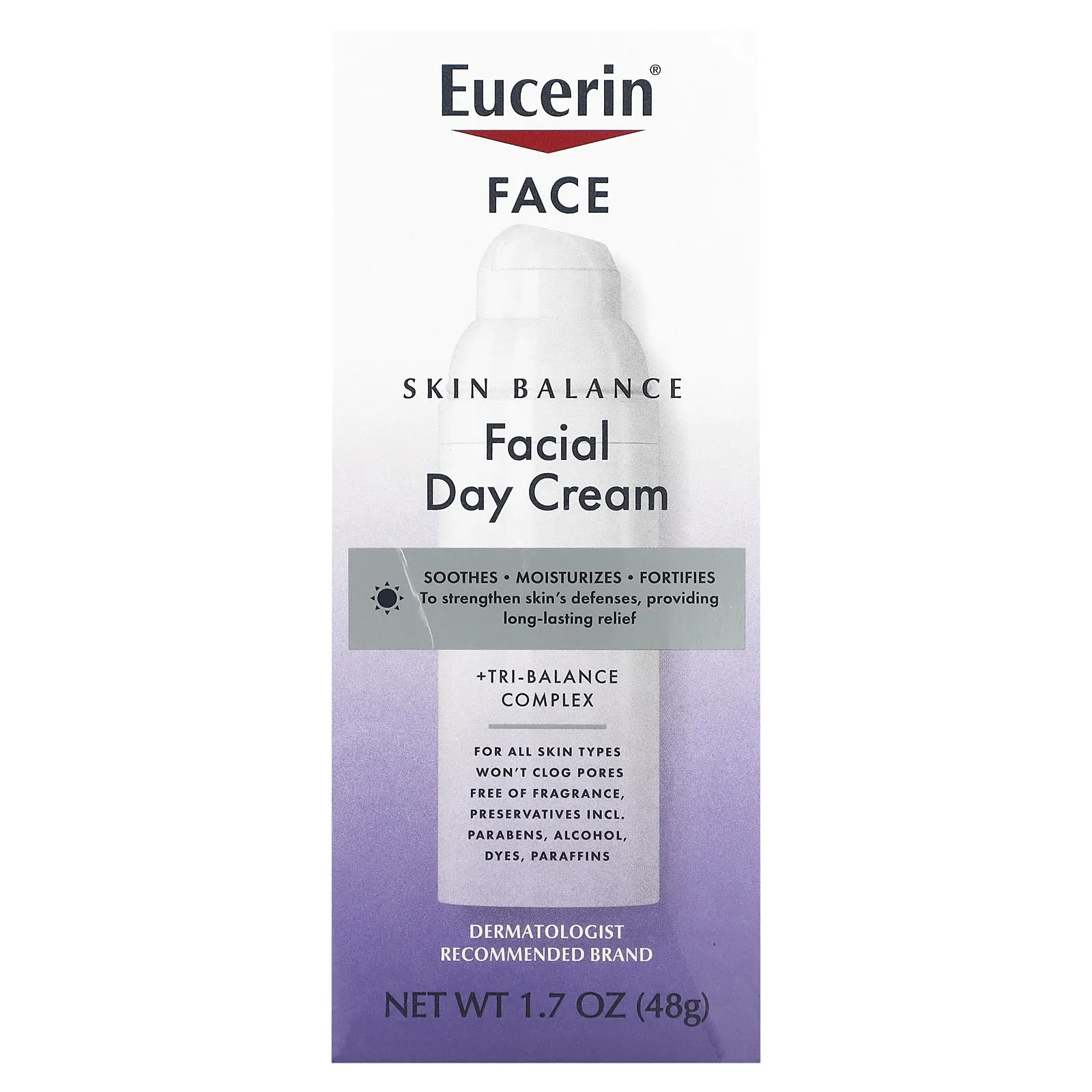 Eucerin, Skin Balance, дневной крем для лица, 48 г (1,7 унции)