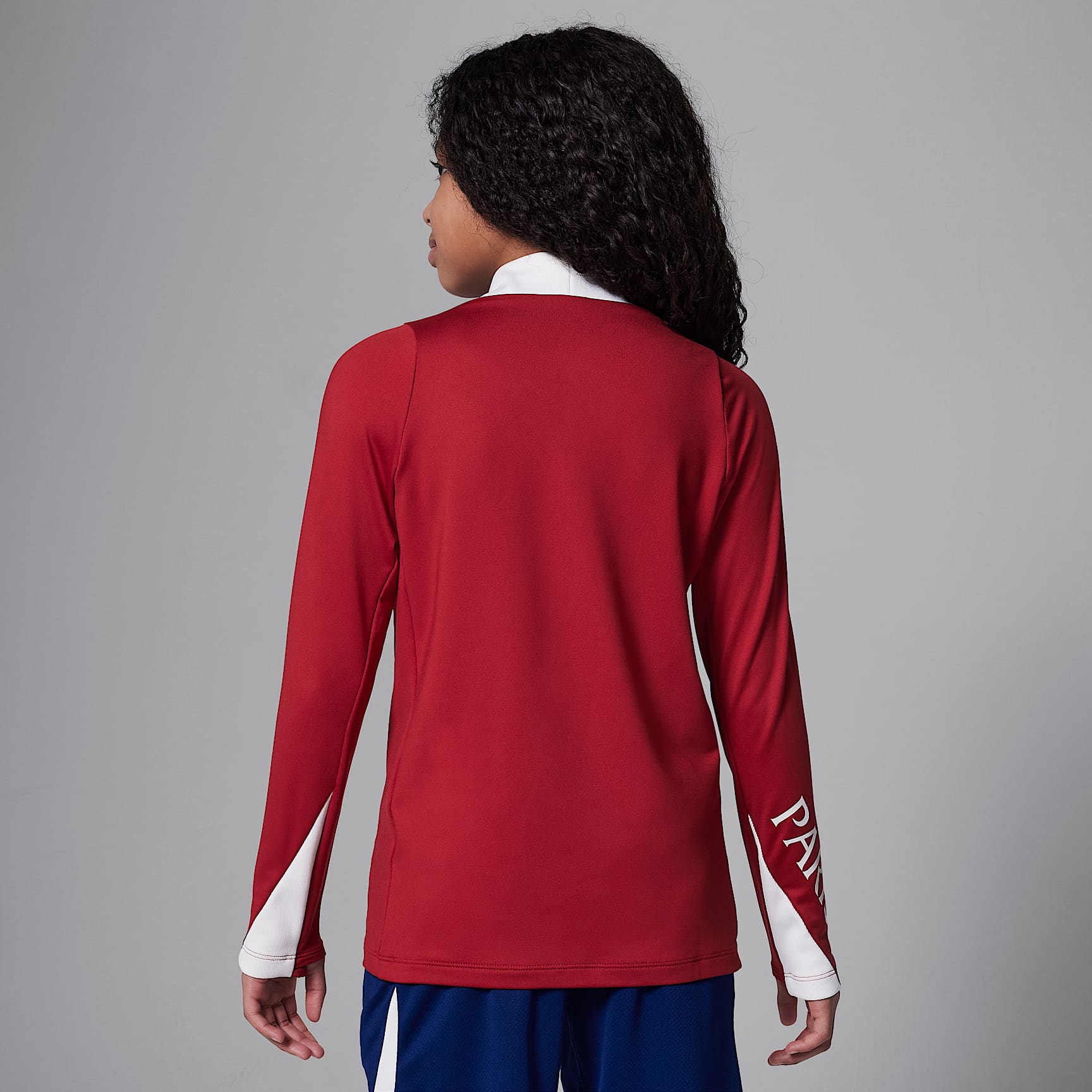 Paris Saint-Germain Strike Fourth Big Kids' Jordan Soccer Knit Drill Top