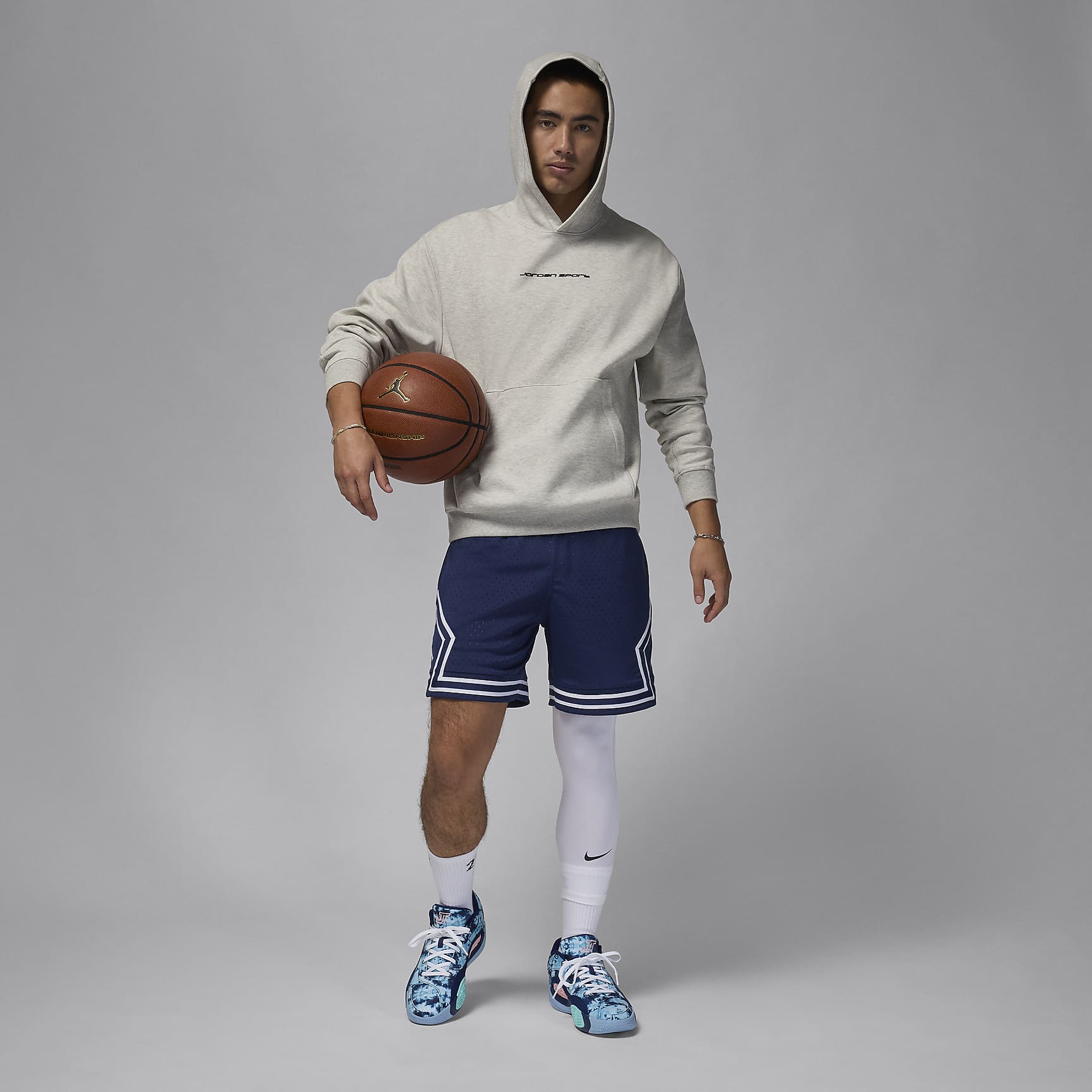 Jordan Sport Hoop Fleece Men's Dri-FIT Pullover Hoodie