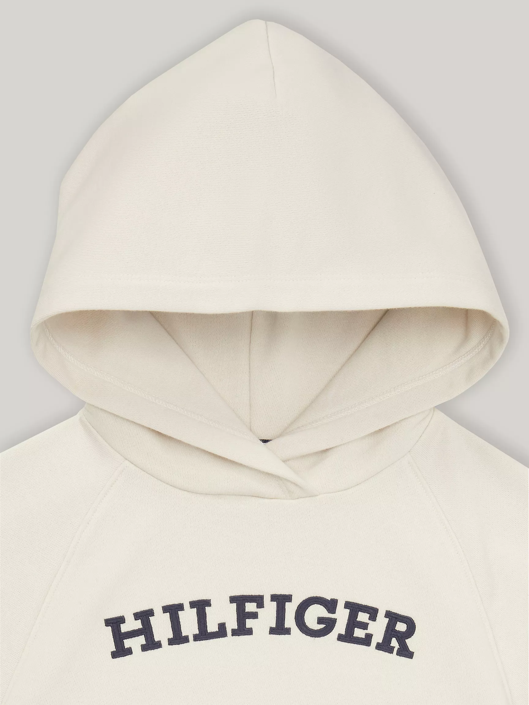 Худи для девочек Tommy Hilfiger, Детское худи с вышитым монограммным логотипом
