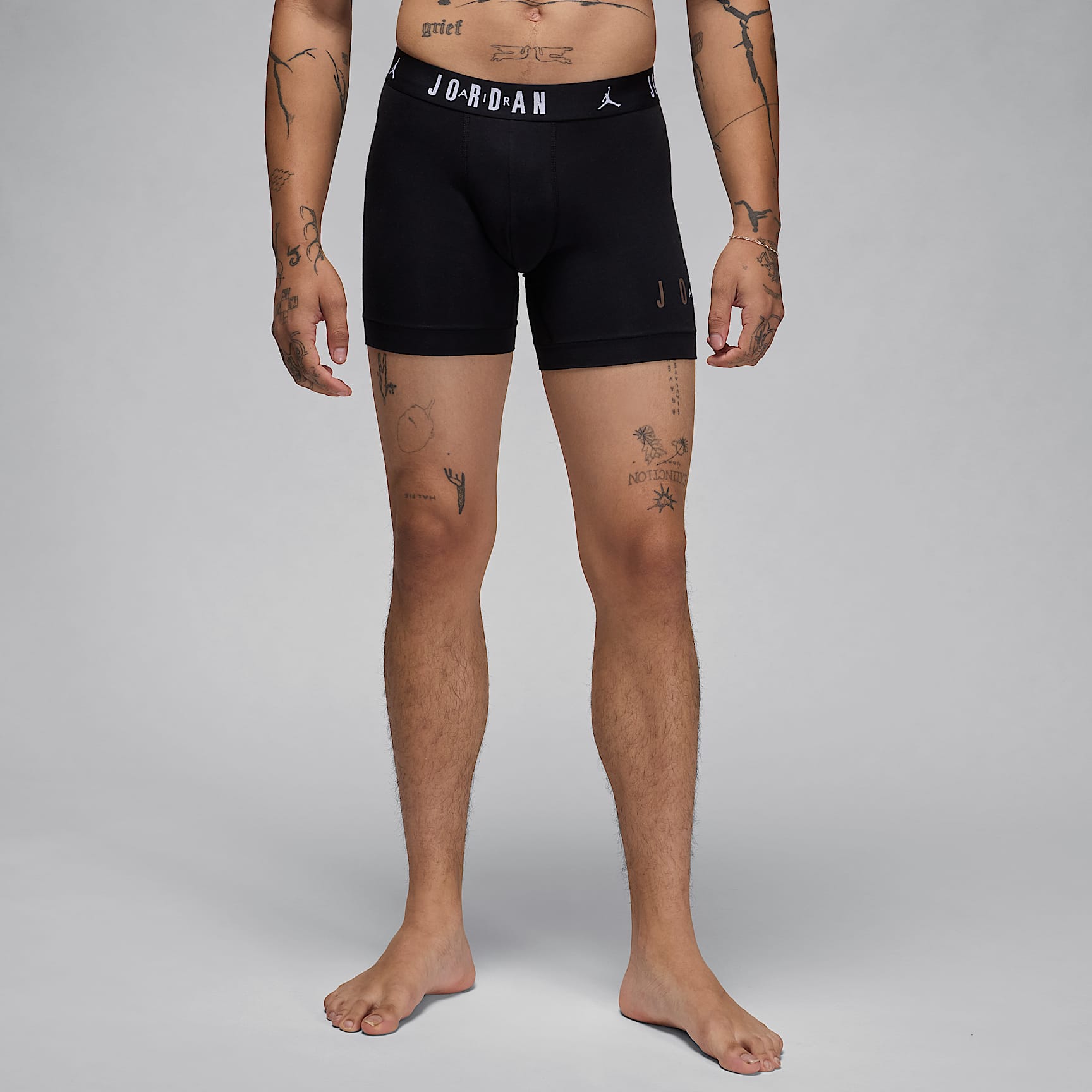 Jordan Dri-FIT Cotton Essentials Men's Flight Boxer Briefs (2-Pack)