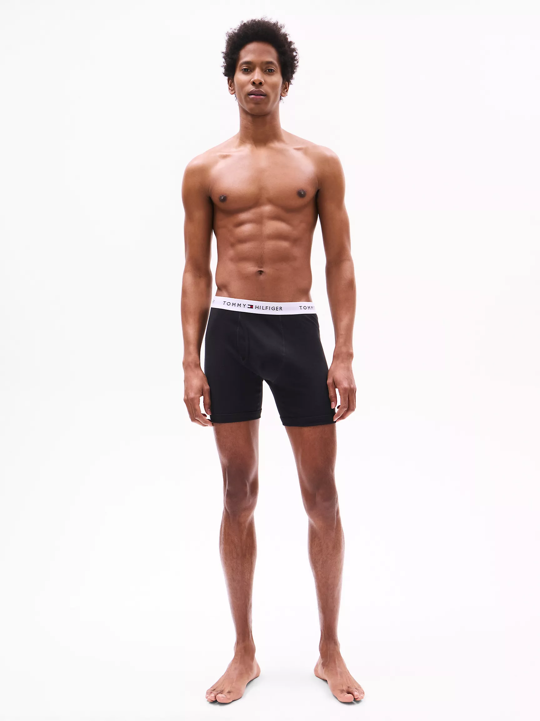 Мужское нижнее белье Tommy Hilfiger, Классические хлопковые боксеры-брифы (набор 3 шт.)