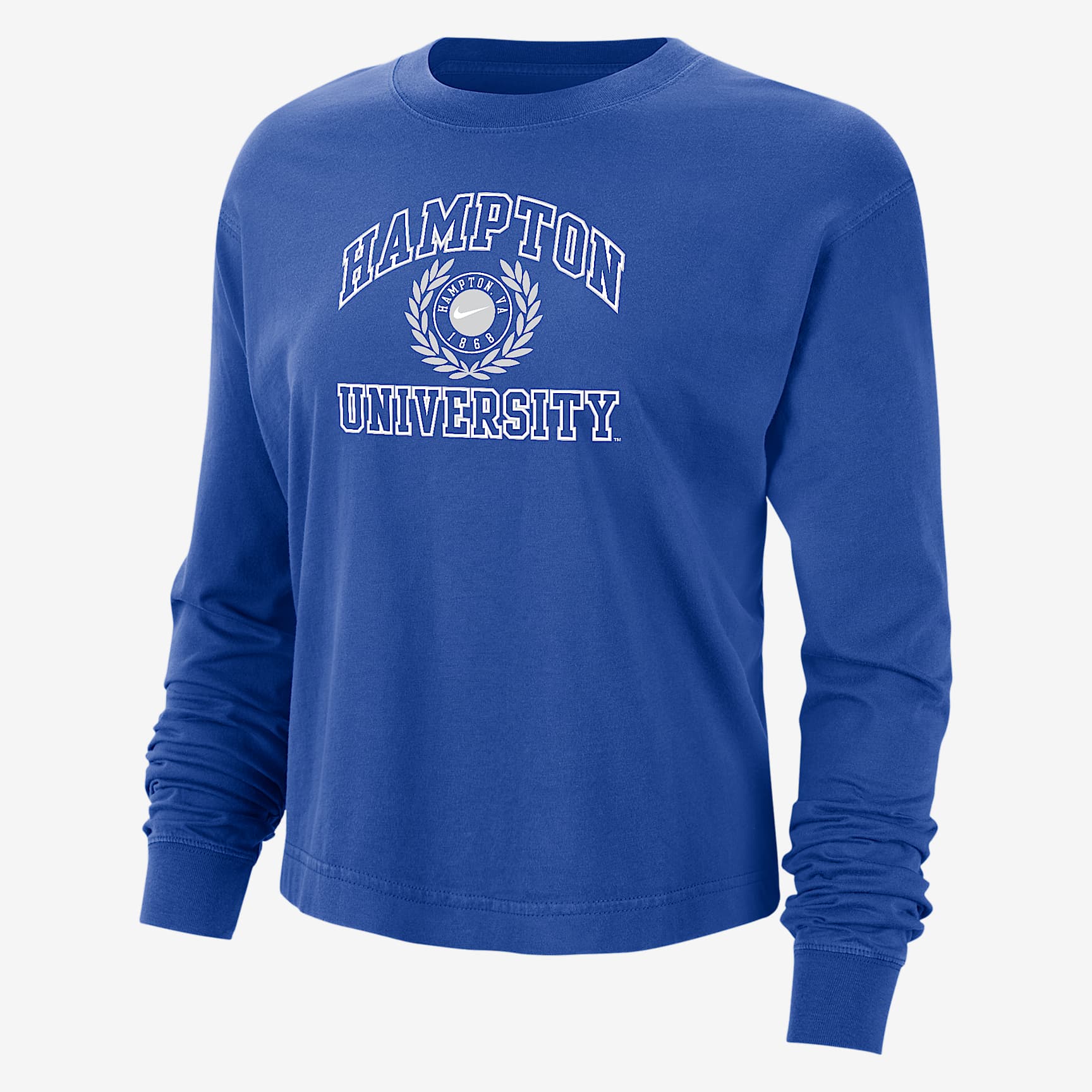Hampton Women's Nike College Boxy Long-Sleeve T-Shirt