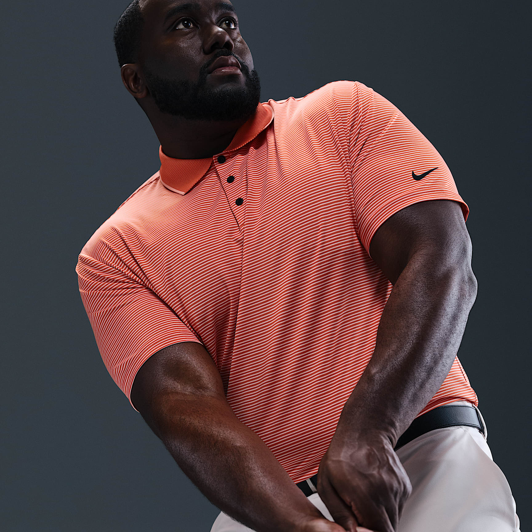 Nike Tour Men's Dri-FIT Striped Golf Polo