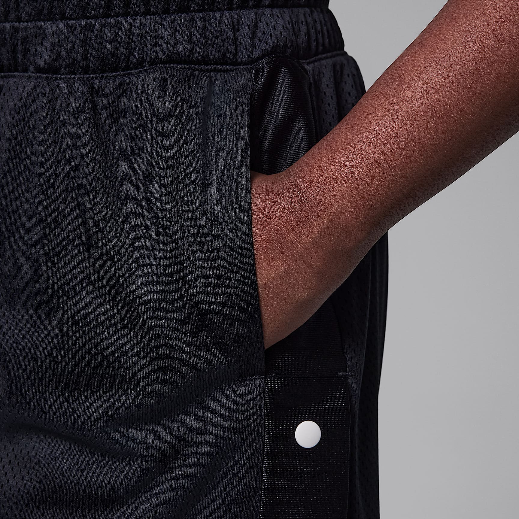 Jordan Dri-FIT Training Camp Big Kids' Jumpman Mesh Shorts