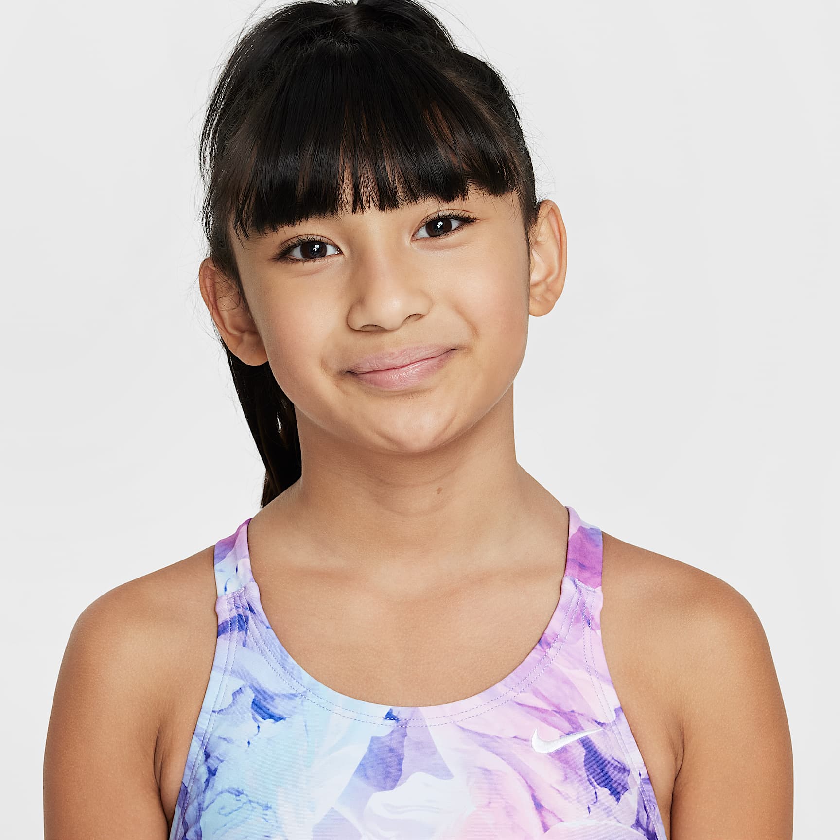Nike Swim HydraStrong Big Kids' (Girls') Fastback One-Piece
