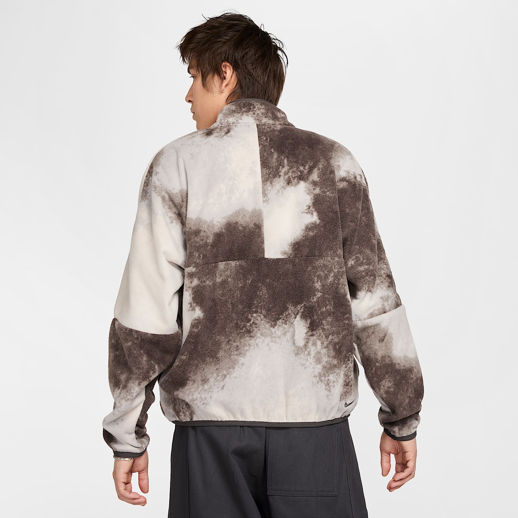 Nike Club Men's 1/2-Zip Pullover Long-Sleeve Top