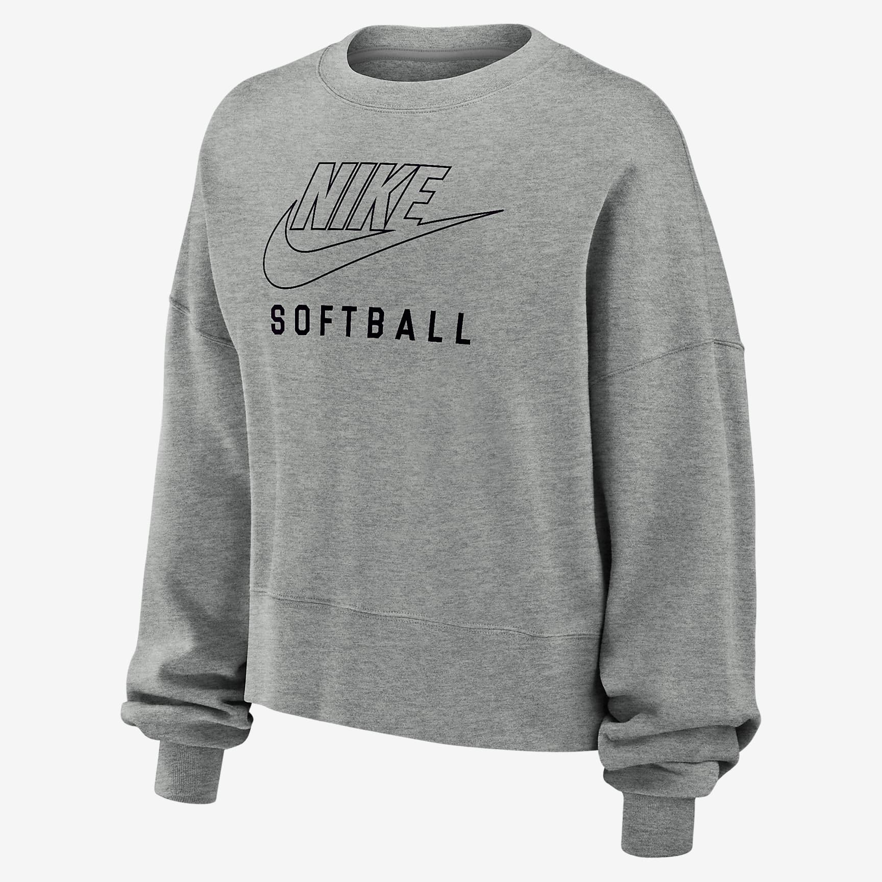 Nike Phoenix Fleece Women's Softball Crew-Neck Sweatshirt