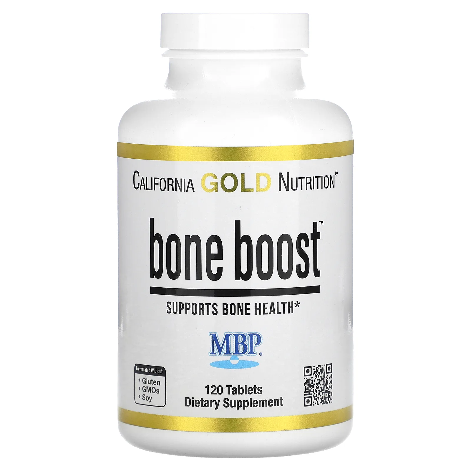 California Gold Nutrition, Bone Boost, добавка для поддержки здоровья костей, 120 таблеток