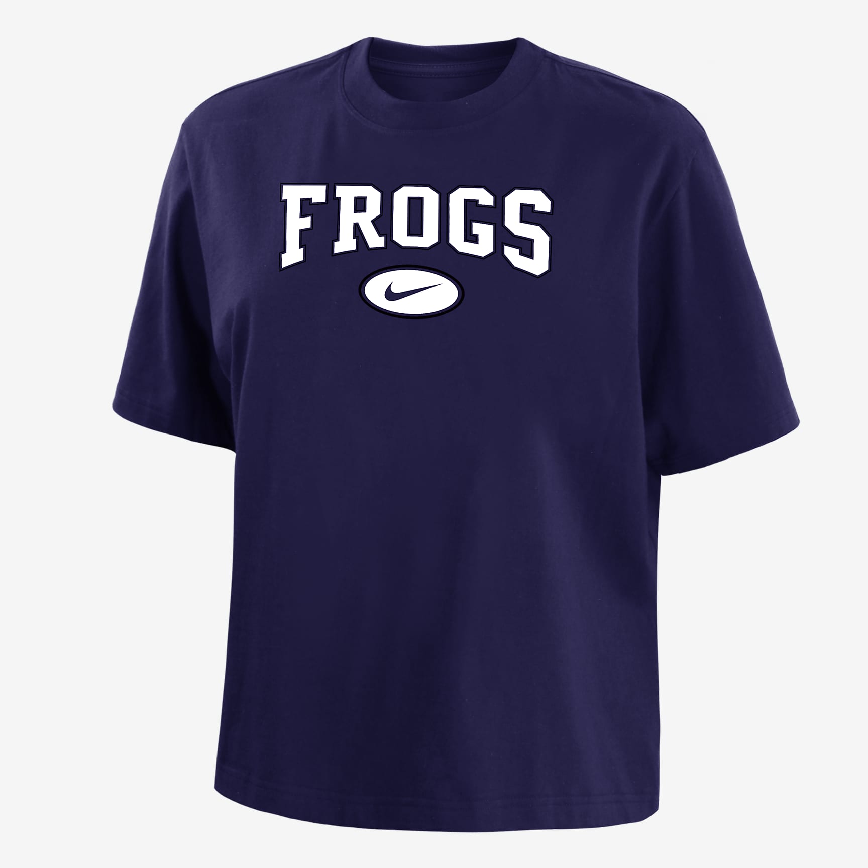 TCU Women's Nike College Boxy T-Shirt