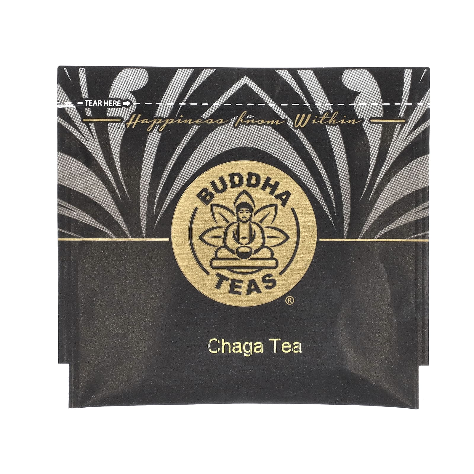 Buddha Teas, Органический травяной чай, гриб чага, 18 чайных пакетиков, 27 г (0,95 унции)