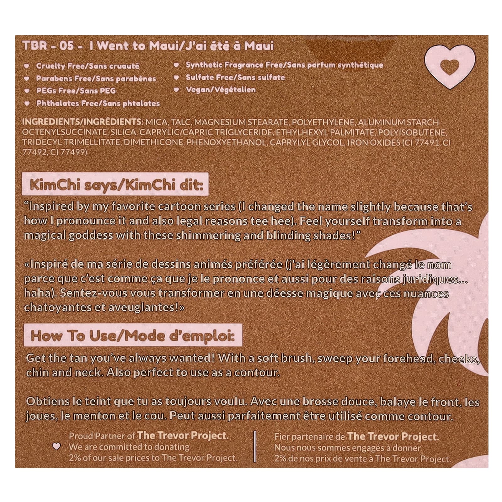 KimChi Chic Beauty, Thailor Bronzer®, 05 I Went to Maui, 9 г (0,317 унции)