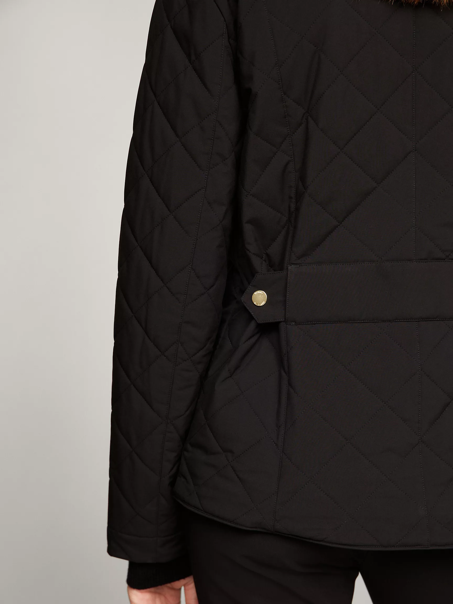 Женская куртка Tommy Hilfiger, Стеганая куртка для верховой езды