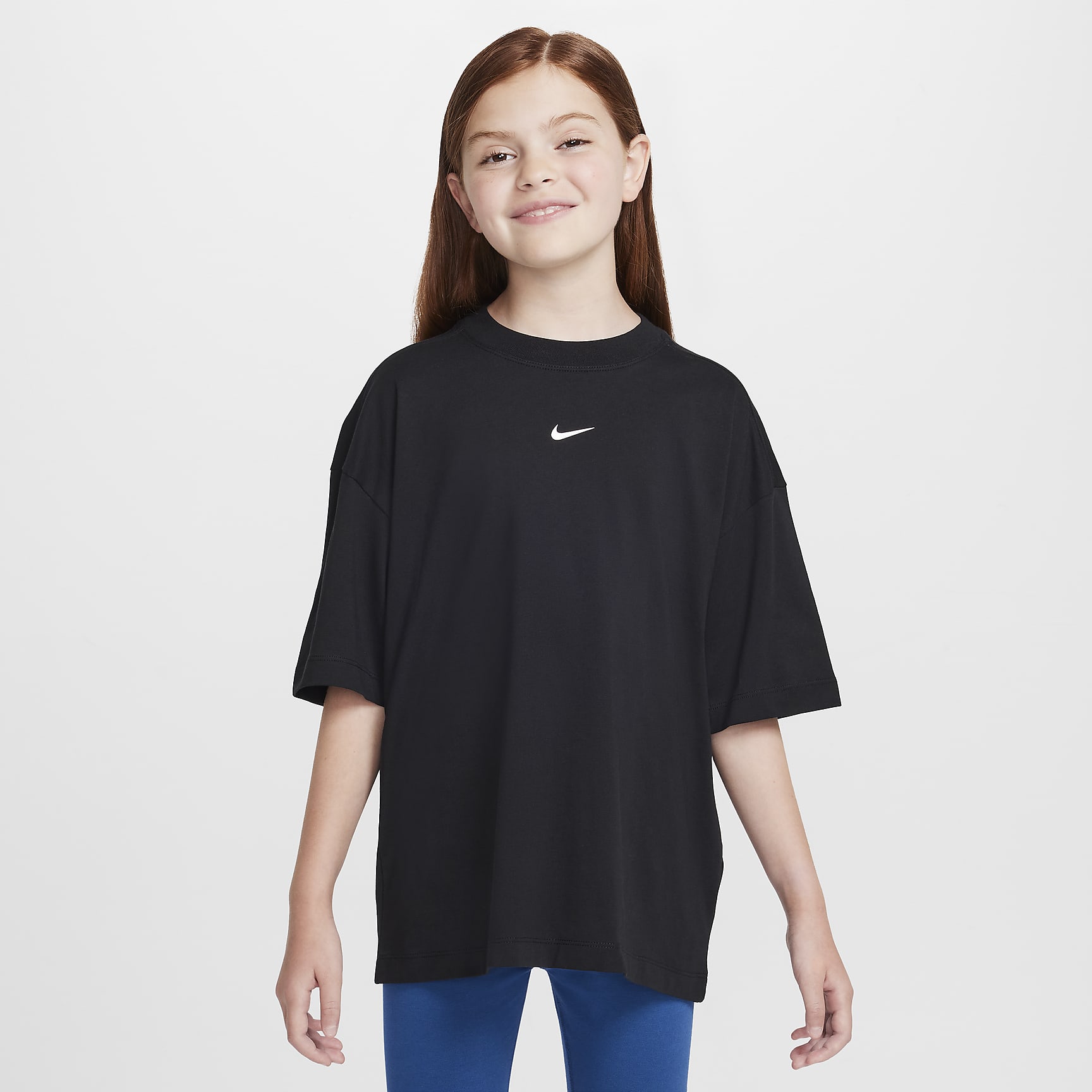 Nike Sportswear Big Kids' (Girls') Oversized T-Shirt
