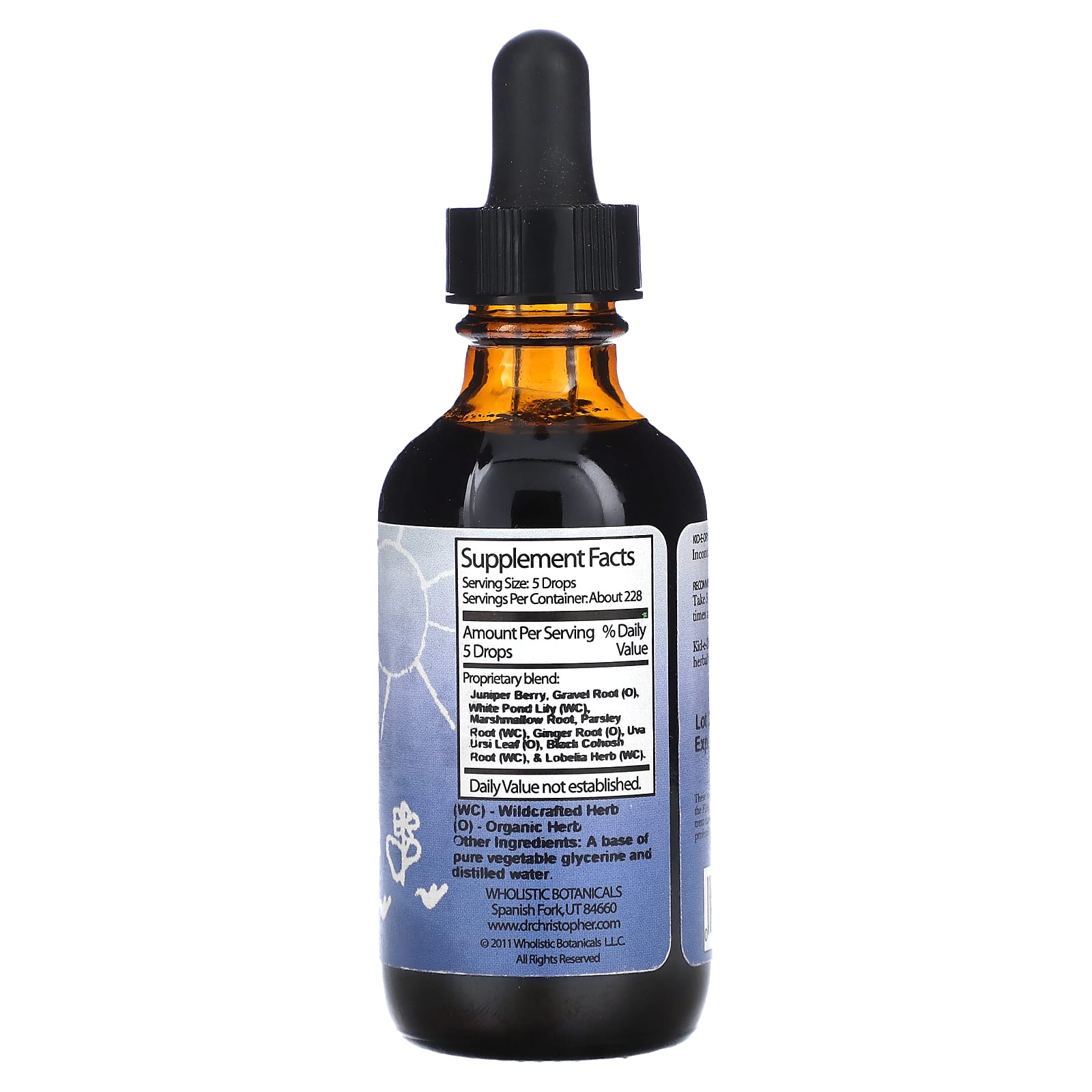 Christopher's Original Formulas, Kid-e-Dry, средство от недержания, 2 жидк. Унции