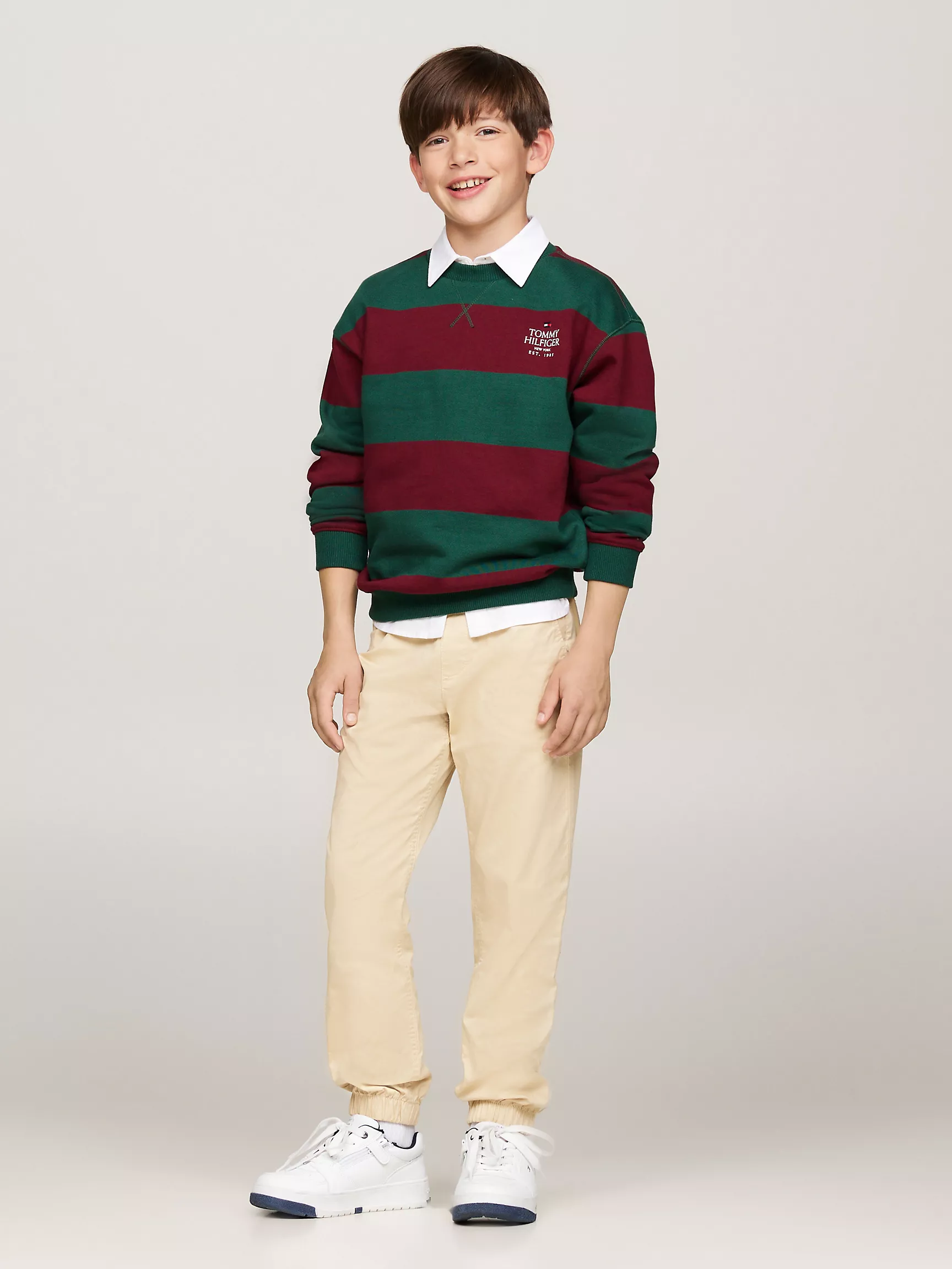 Брюки для мальчика Tommy Hilfiger, Детские спортивные брюки-джоггеры из эластичного хлопка