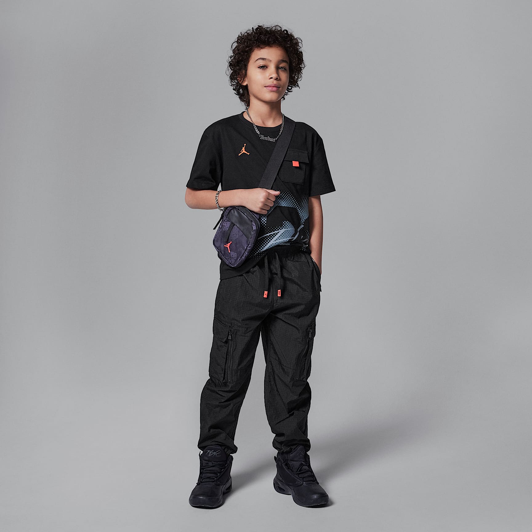 Jordan Big Kids' Flight Utility Top