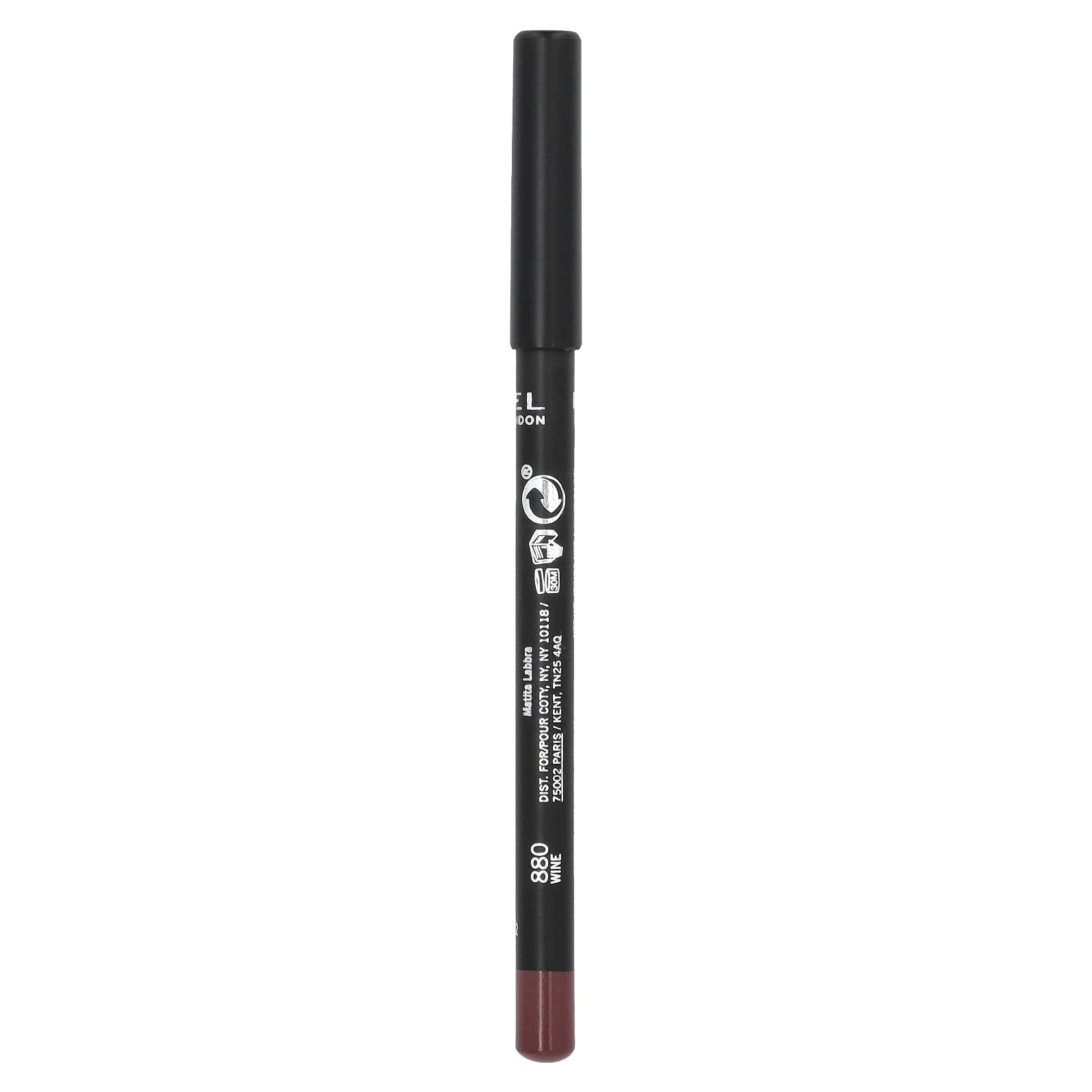 Rimmel London, Стойкий карандаш для губ, 880 винный оттенок, 1,2 г (0,04 унции)