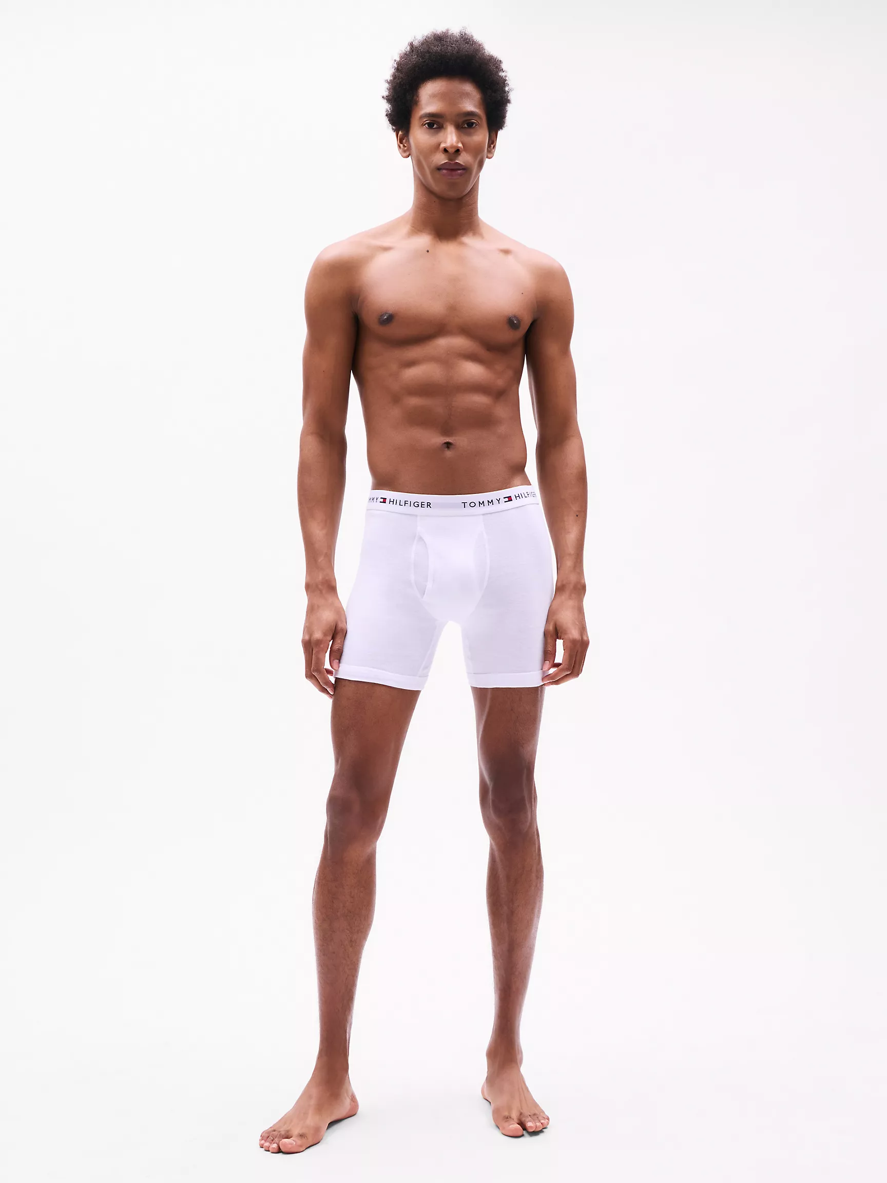 Мужское нижнее белье Tommy Hilfiger, Классические хлопковые боксеры-брифы (набор 3 шт.)
