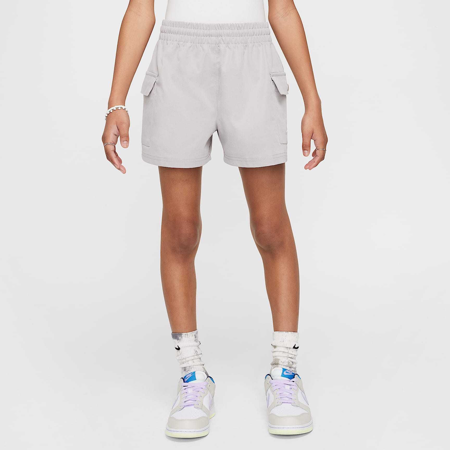 Nike Sportswear Girls' Woven Cargo Shorts