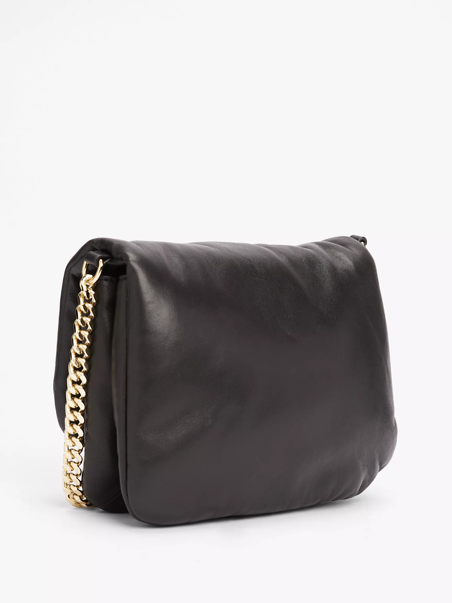 Женская сумка Tommy Hilfiger, Кожаная кроссбоди-сумка Tommy с цепочкой