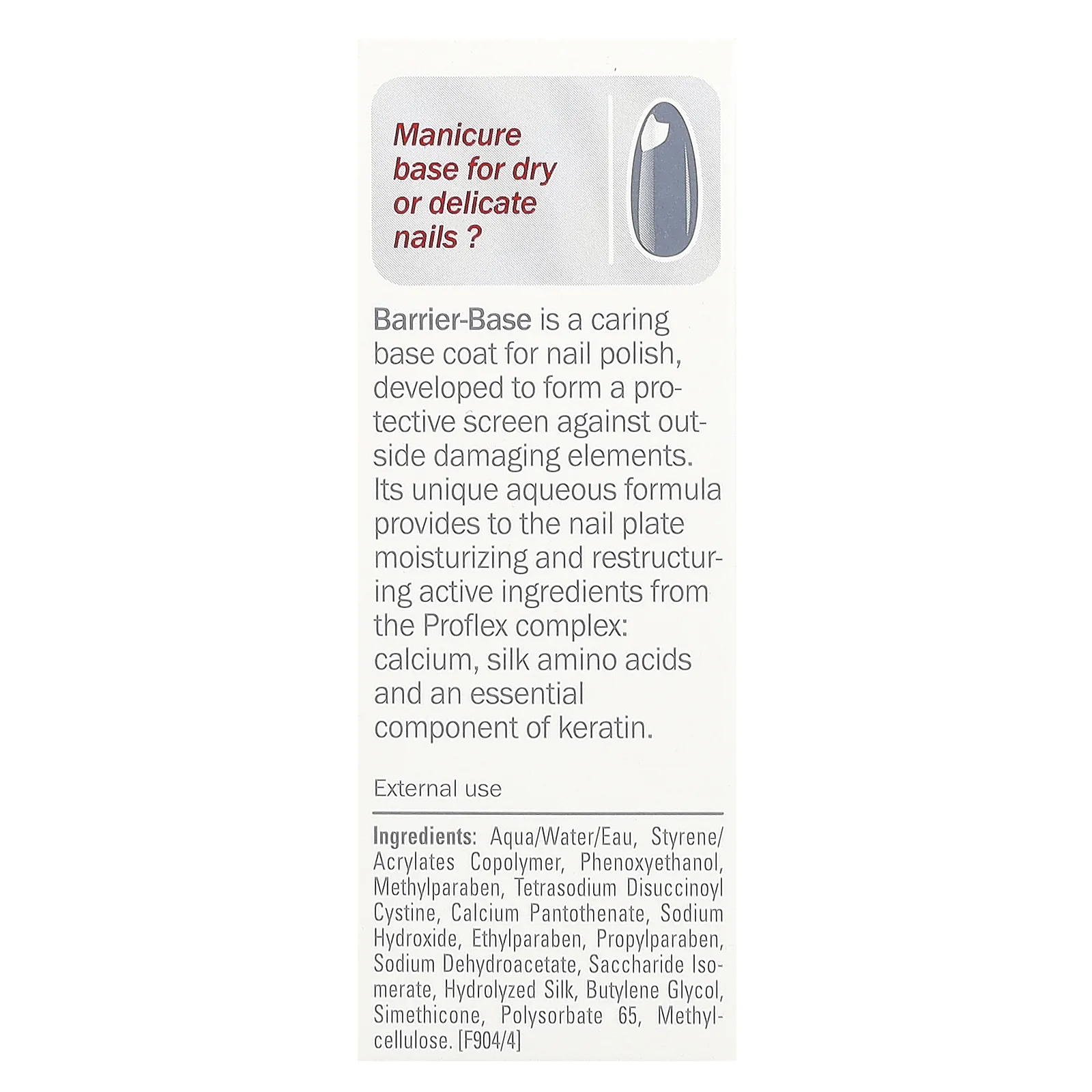 Mavala, Barrier-Basecoat, 10 мл (0,3 жидк. унции)