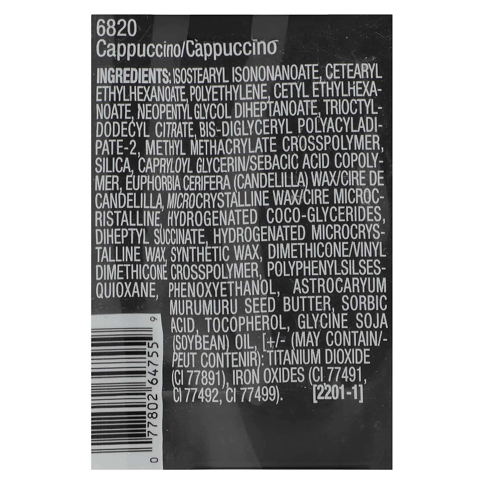 Black Radiance, Color Perfect, тональный стик, 6820 капучино, 7 г (0,25 унции)