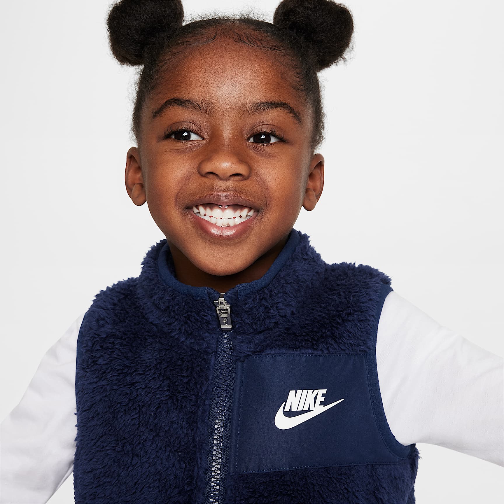 Nike Club Toddler Long Sleeve T-Shirt, Vest, and Pants Set