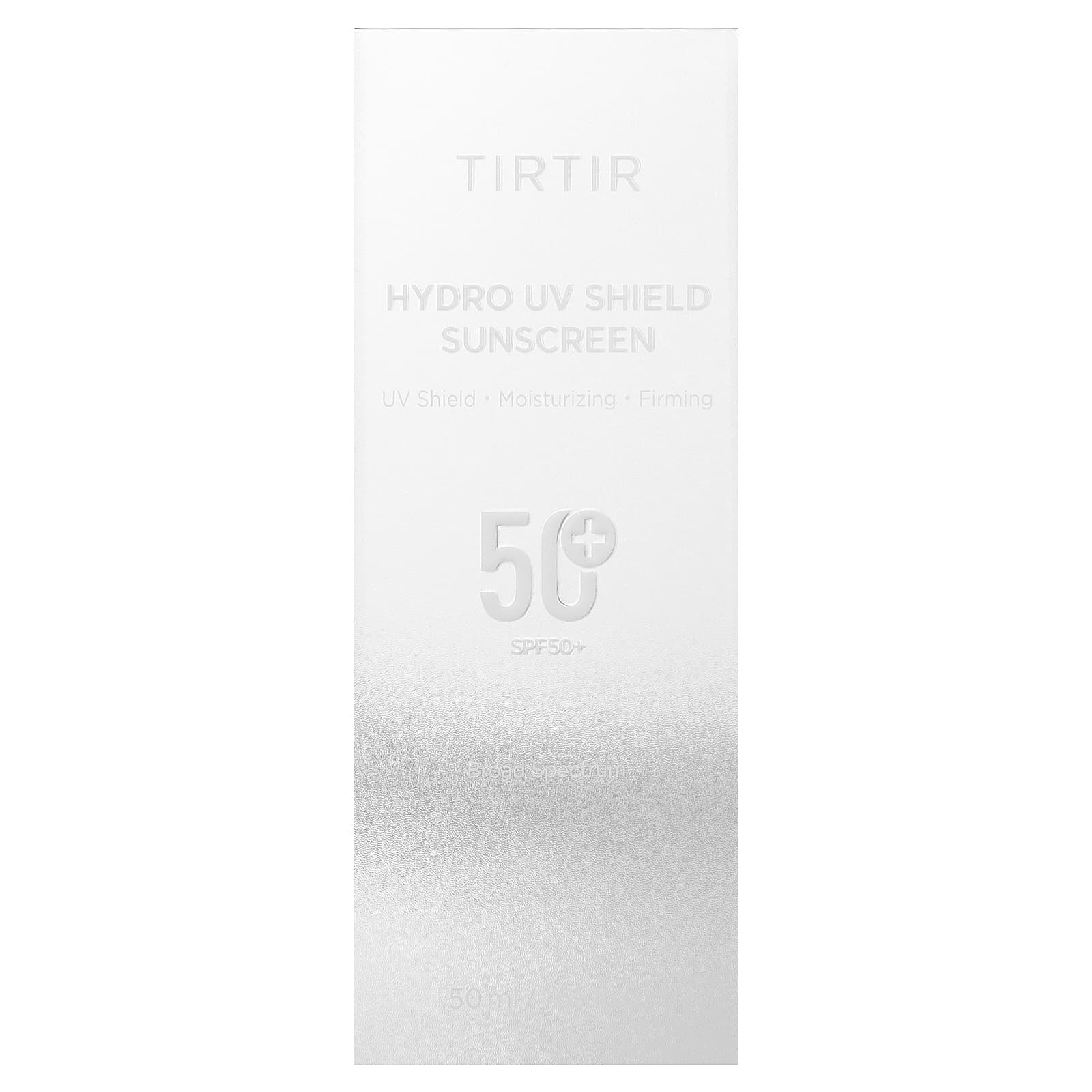 TIRTIR, Hydro UV Shield, солнцезащитное средство, SPF 50+, 50 мл (1,69 жидк. унции)