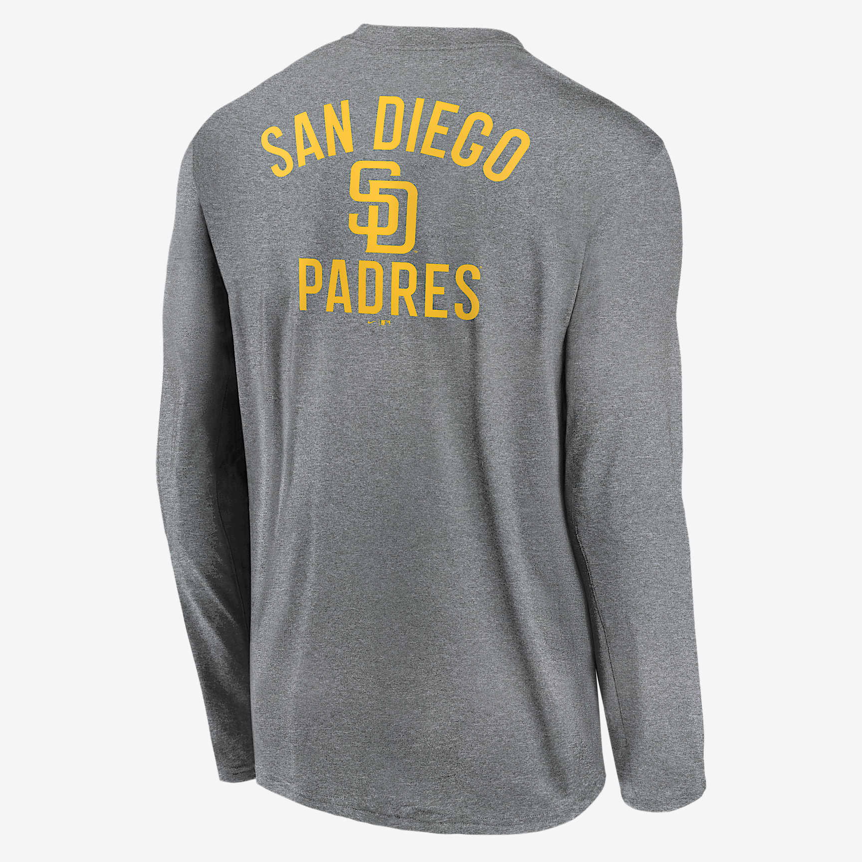 San Diego Padres 2-Hit Legend Men's Nike Dri-FIT MLB Long-Sleeve T-Shirt