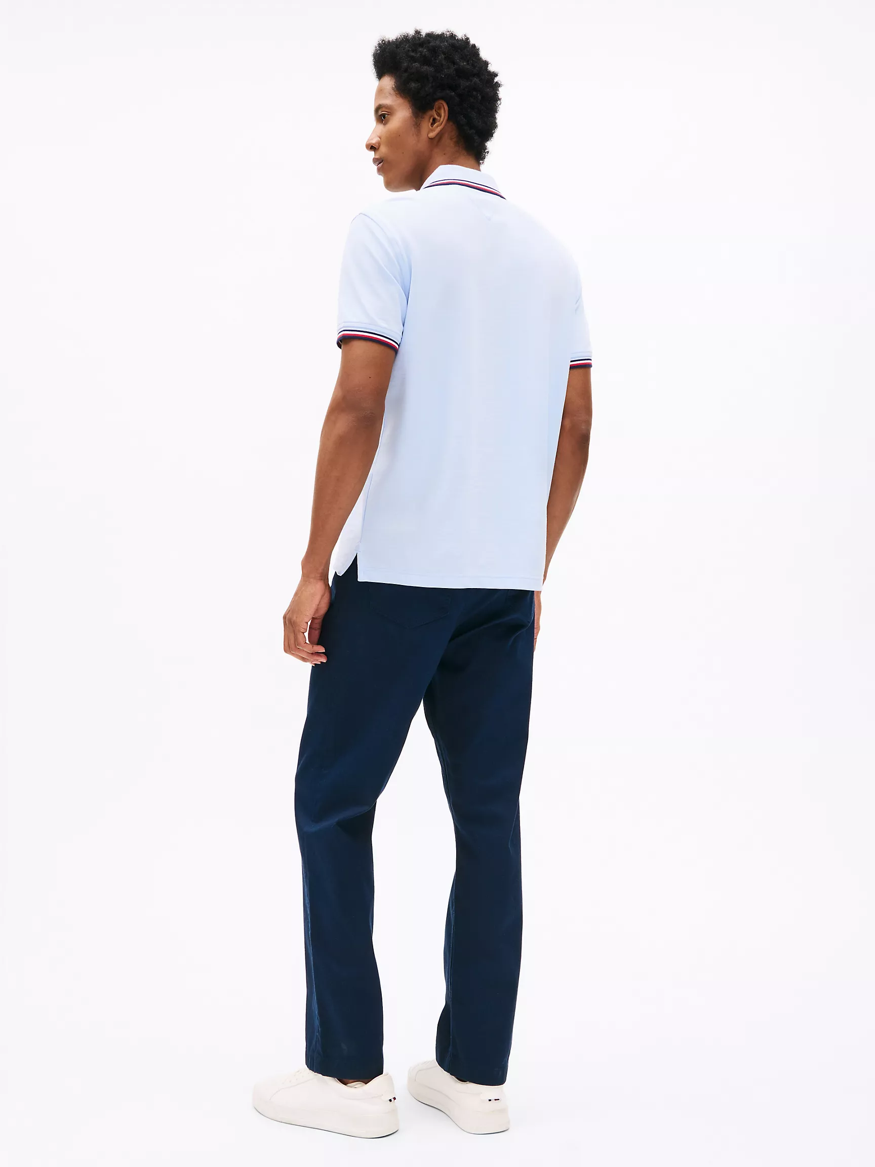 Мужское поло Tommy Hilfiger, Влагоотводящее поло Tommy стандартного кроя