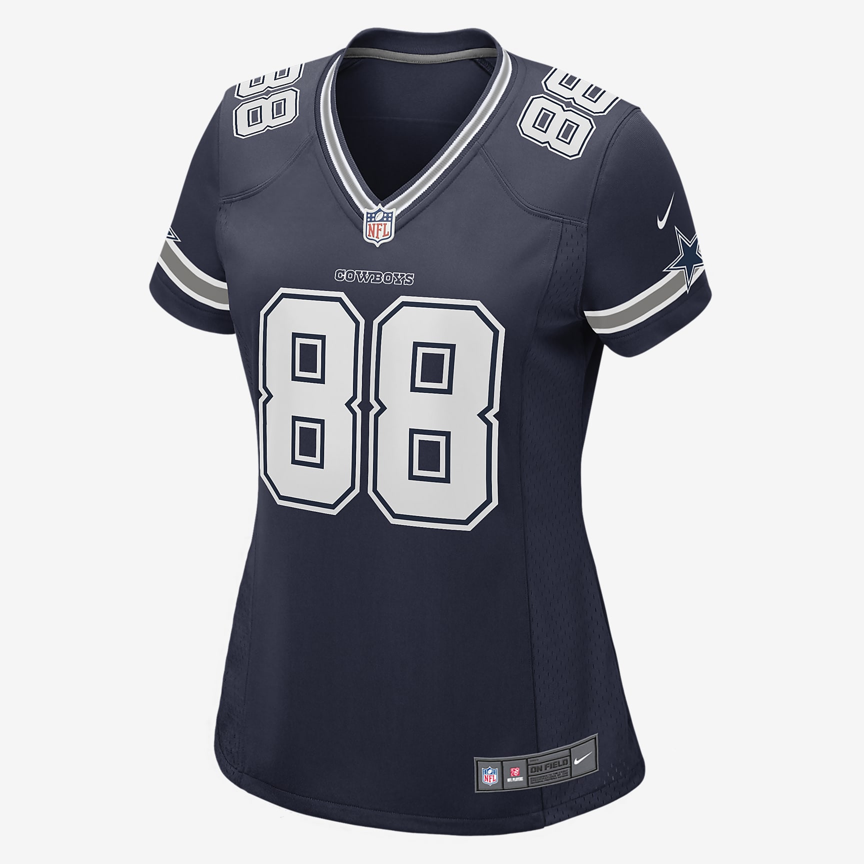 NFL Dallas Cowboys (Dak Prescott) Women's Game Football Jersey