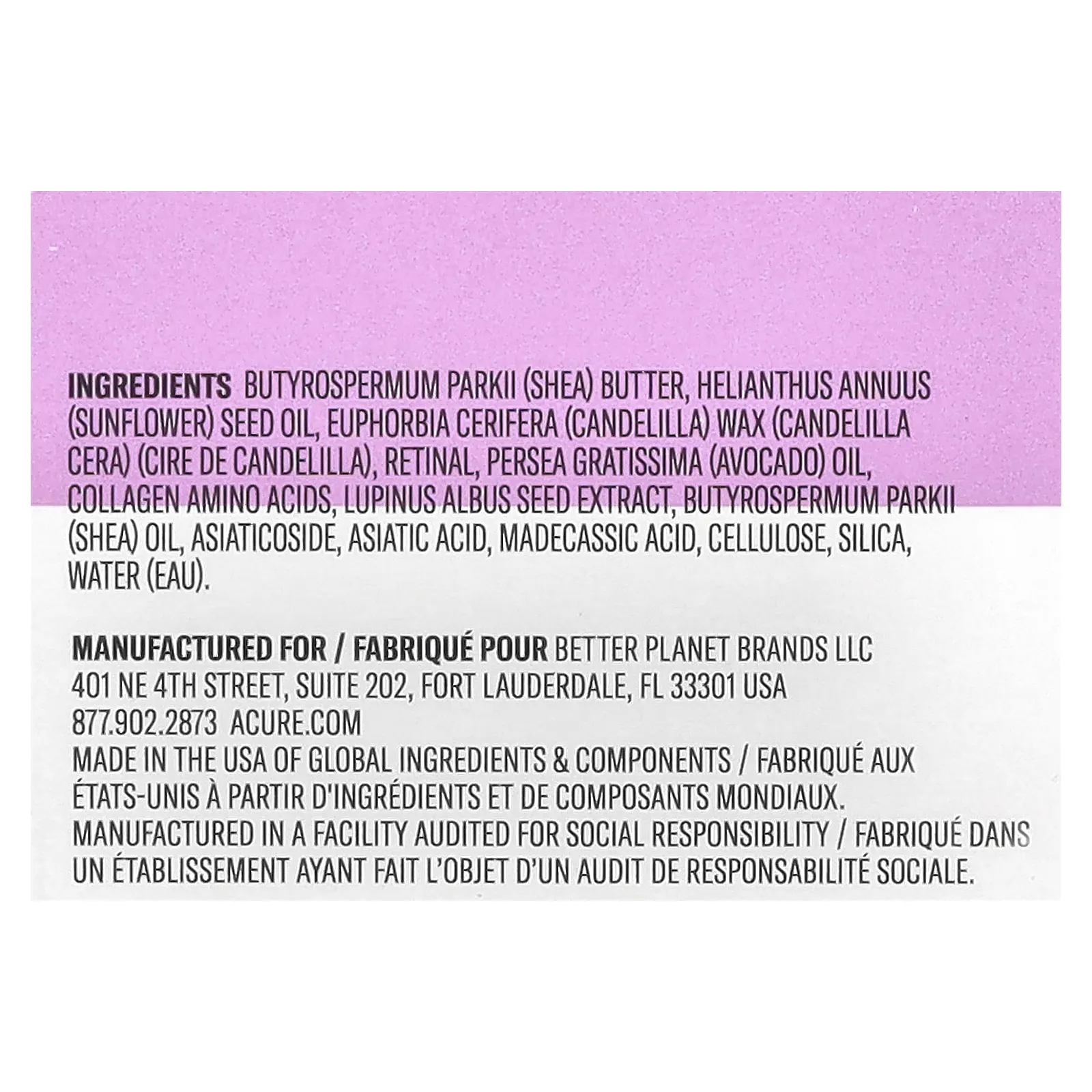 ACURE, бальзам для области вокруг глаз, упругость, 14 г (0,5 унции)