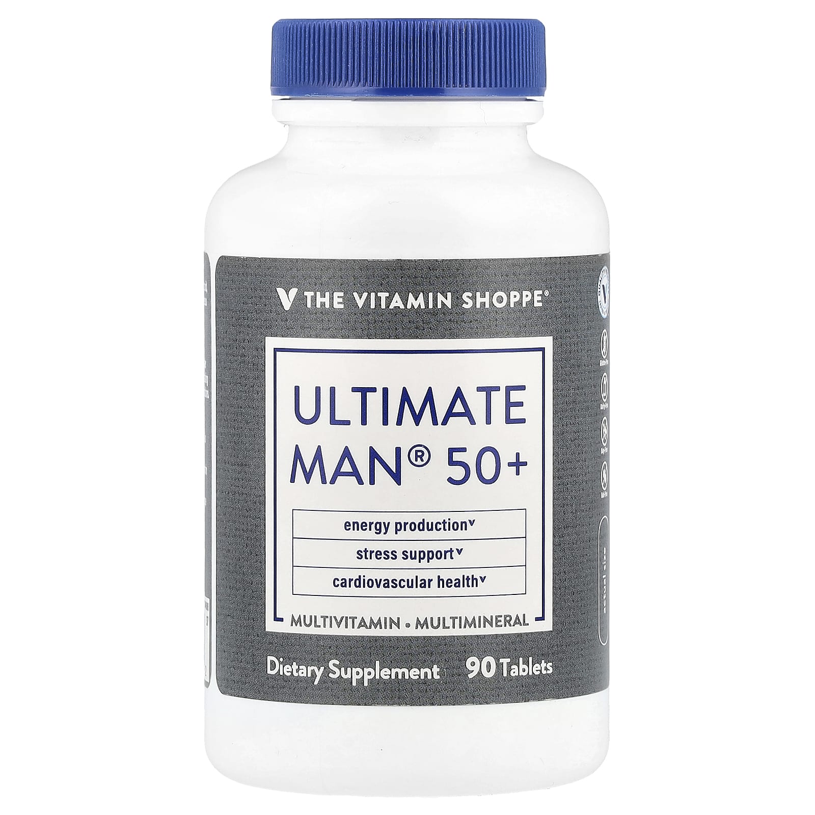 The Vitamin Shoppe, Ultimate Man® 50+, мультивитамины и мультиминералы, 90 таблеток